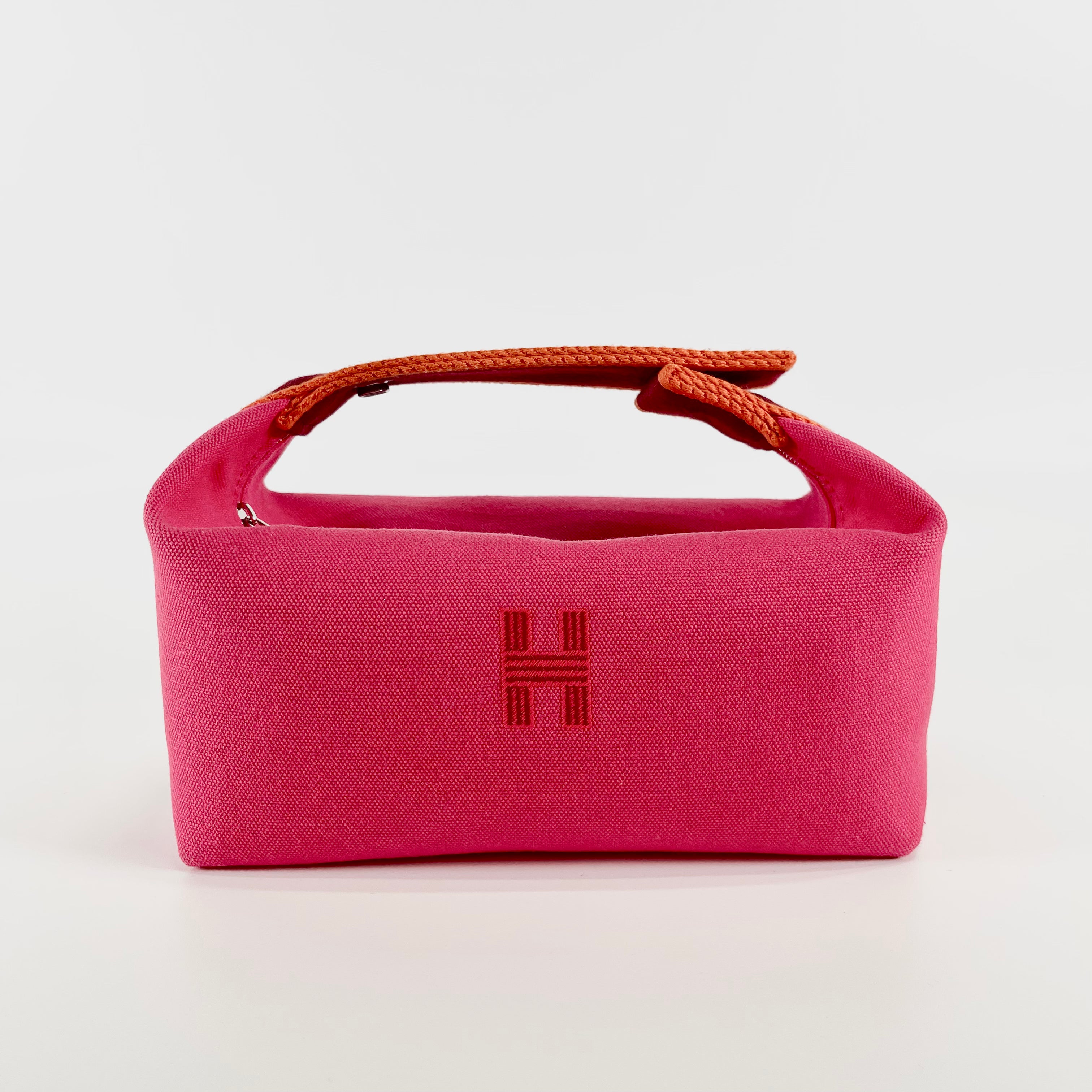 2602 secondhand HERMES brand bag black PM Silver