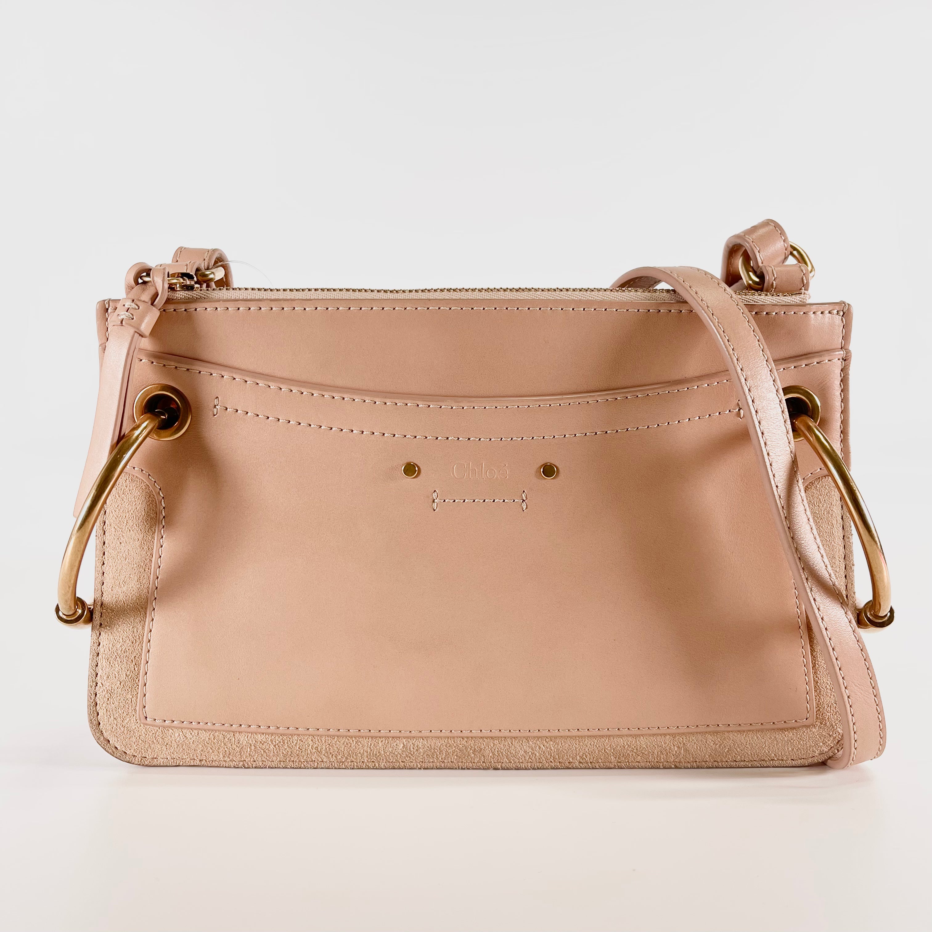 2602 secondhand Chloe Shoulder bag beige leather