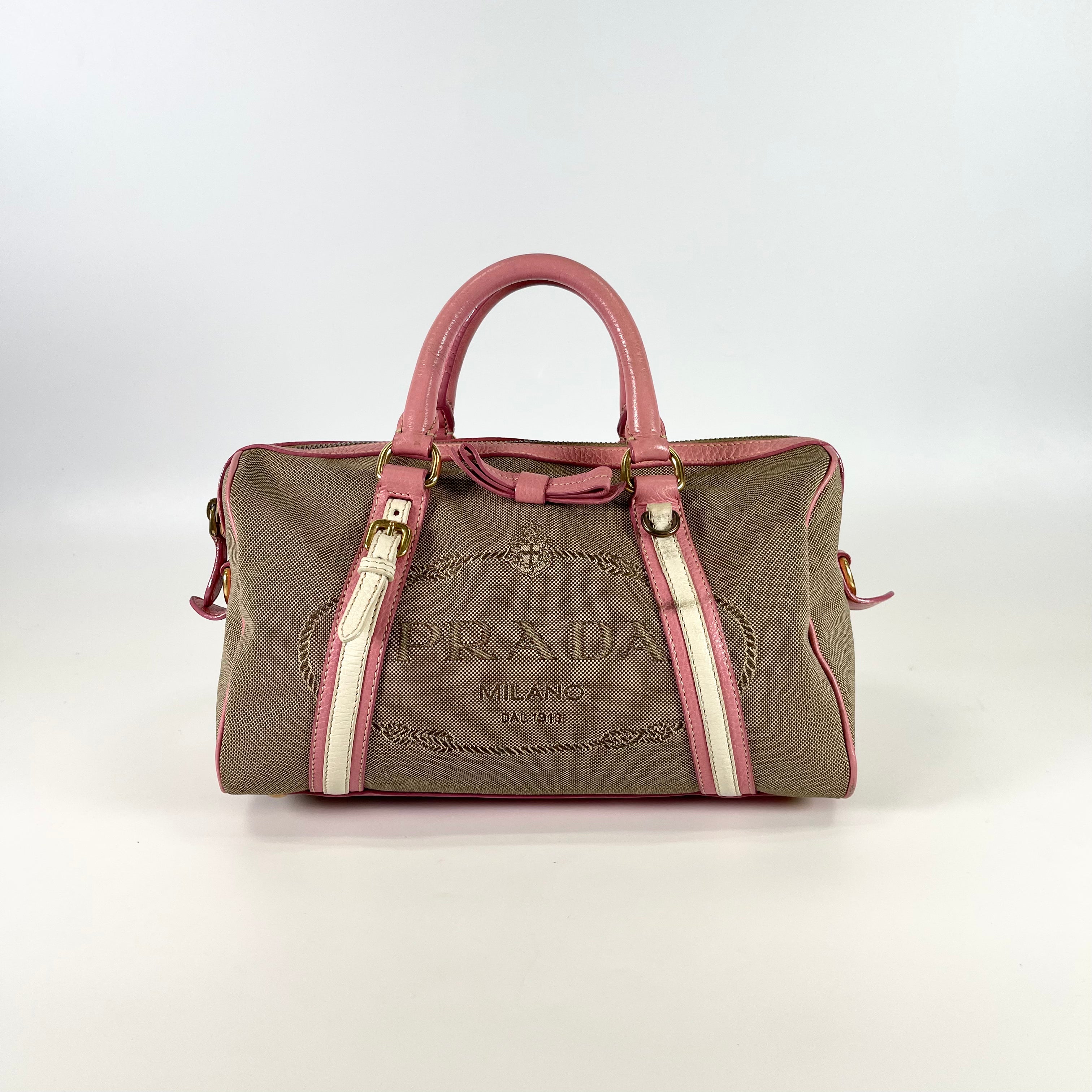 2601 secondhand PRADA Boston bag