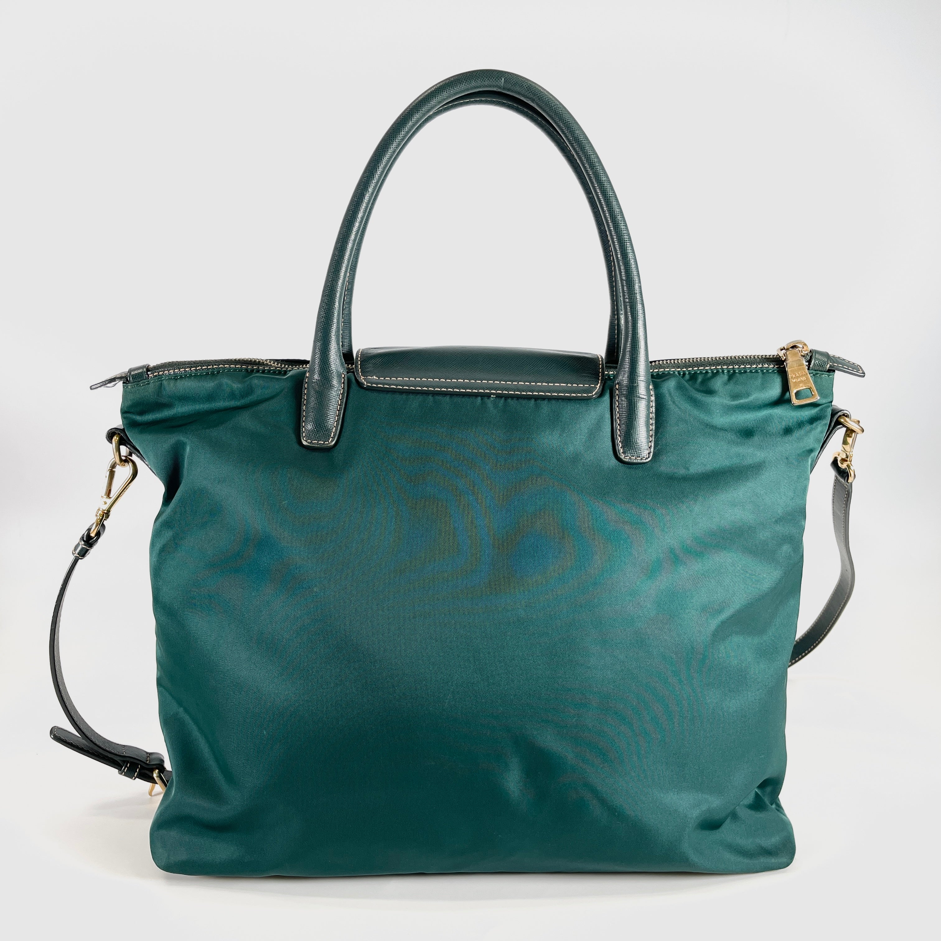 2605 secondhand PRADA nylon 2Way bag