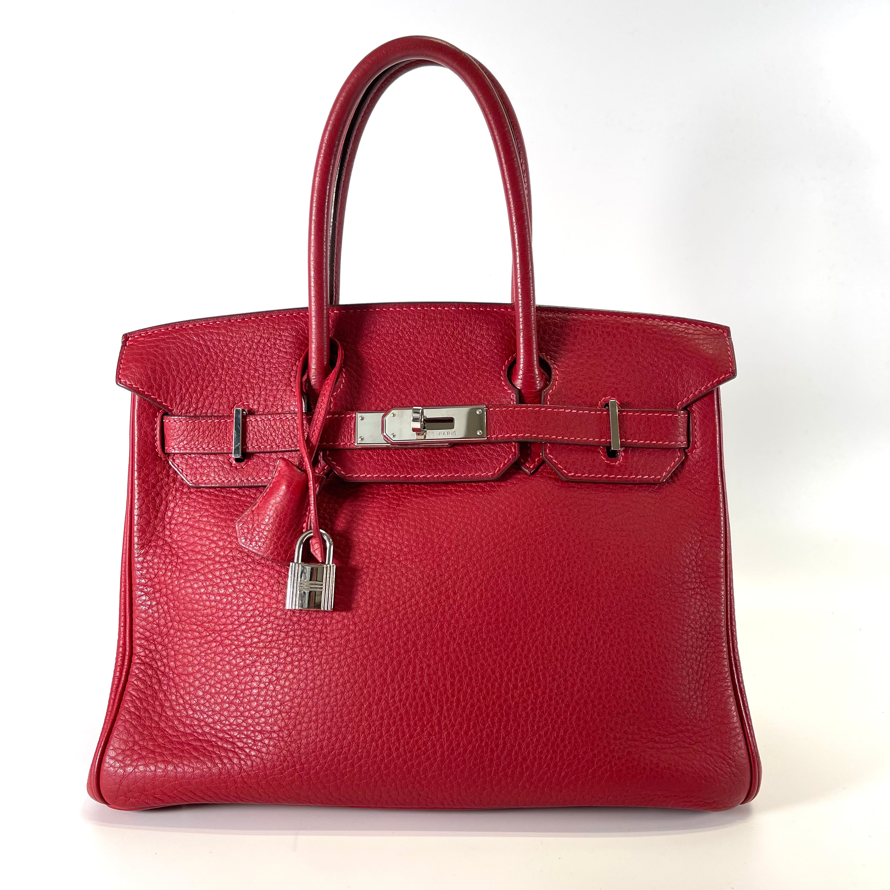 2506 Hermes Togo Birkin 30 Rouge Kazak