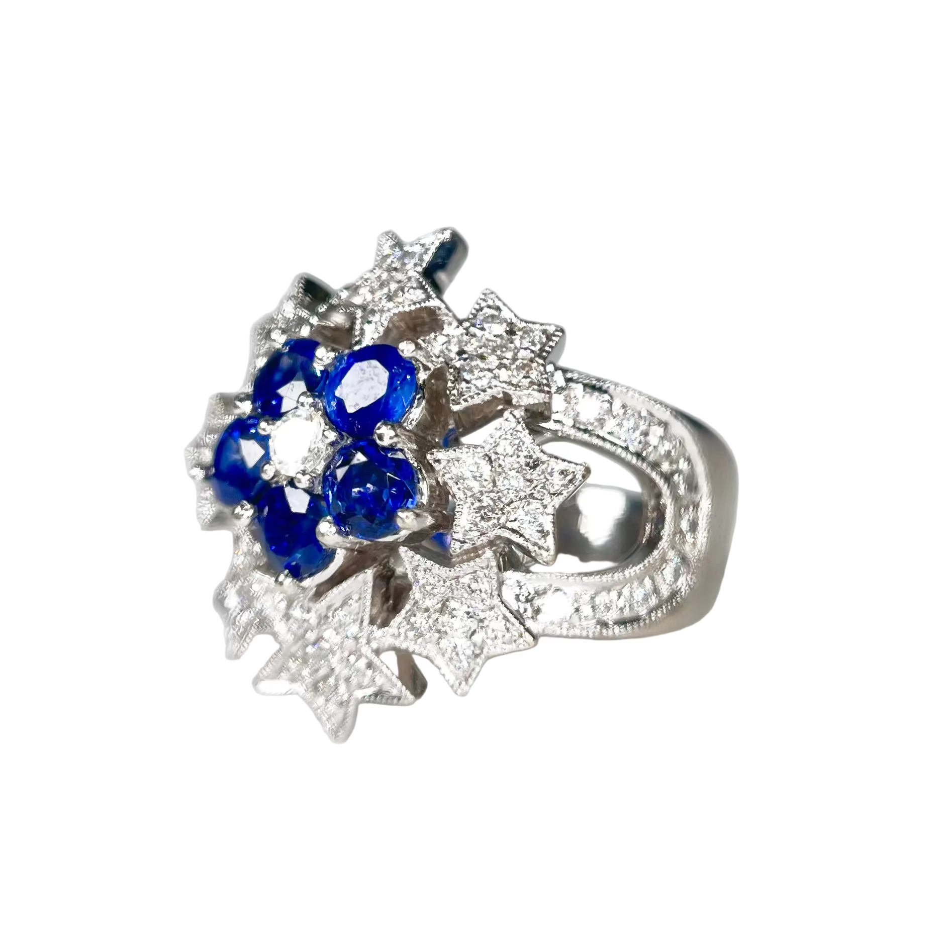 2602 secondhand K18WG S1.60ct/D0.66ct 13ｇ #11