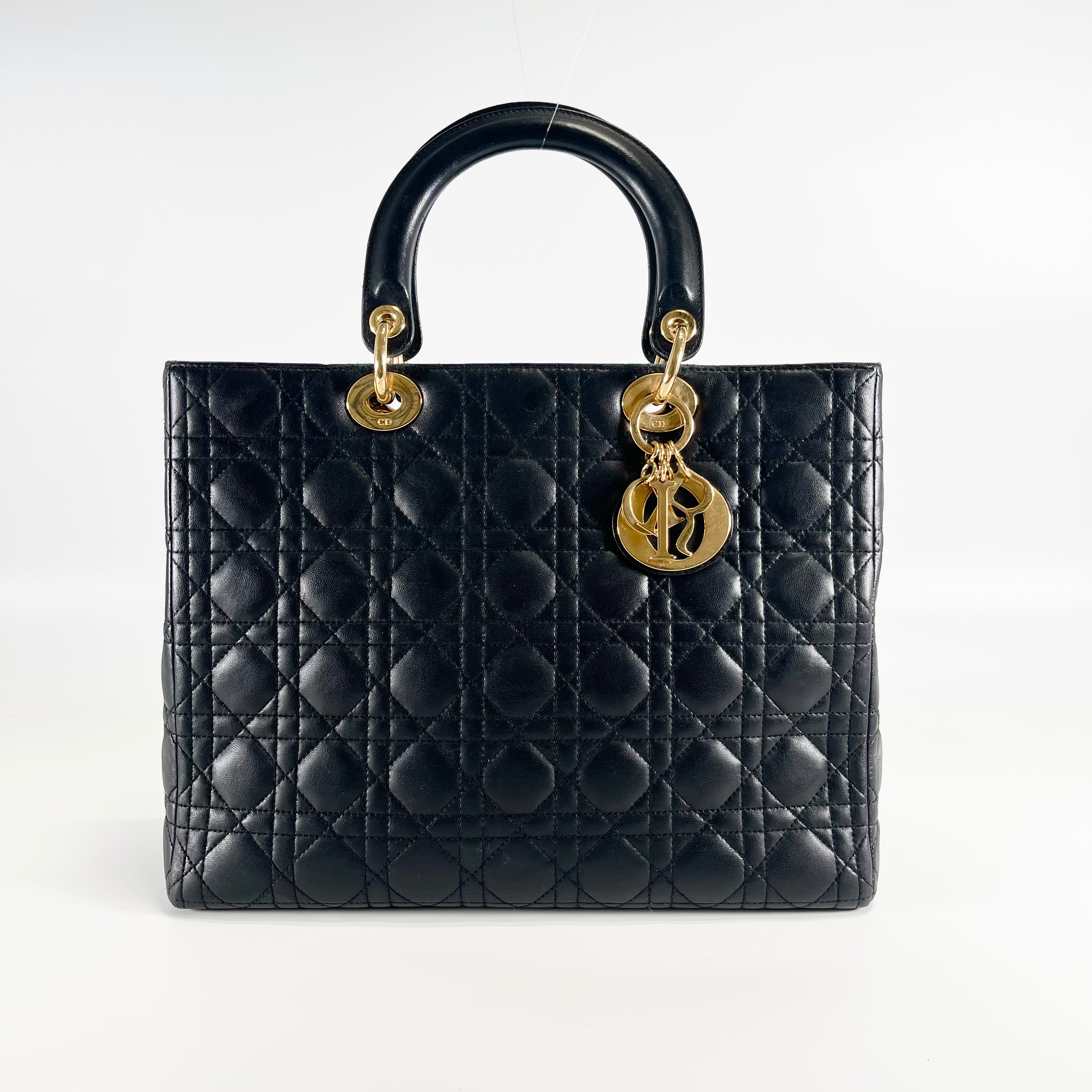2602 secondhand CD bag / others Cannage Large hand bag