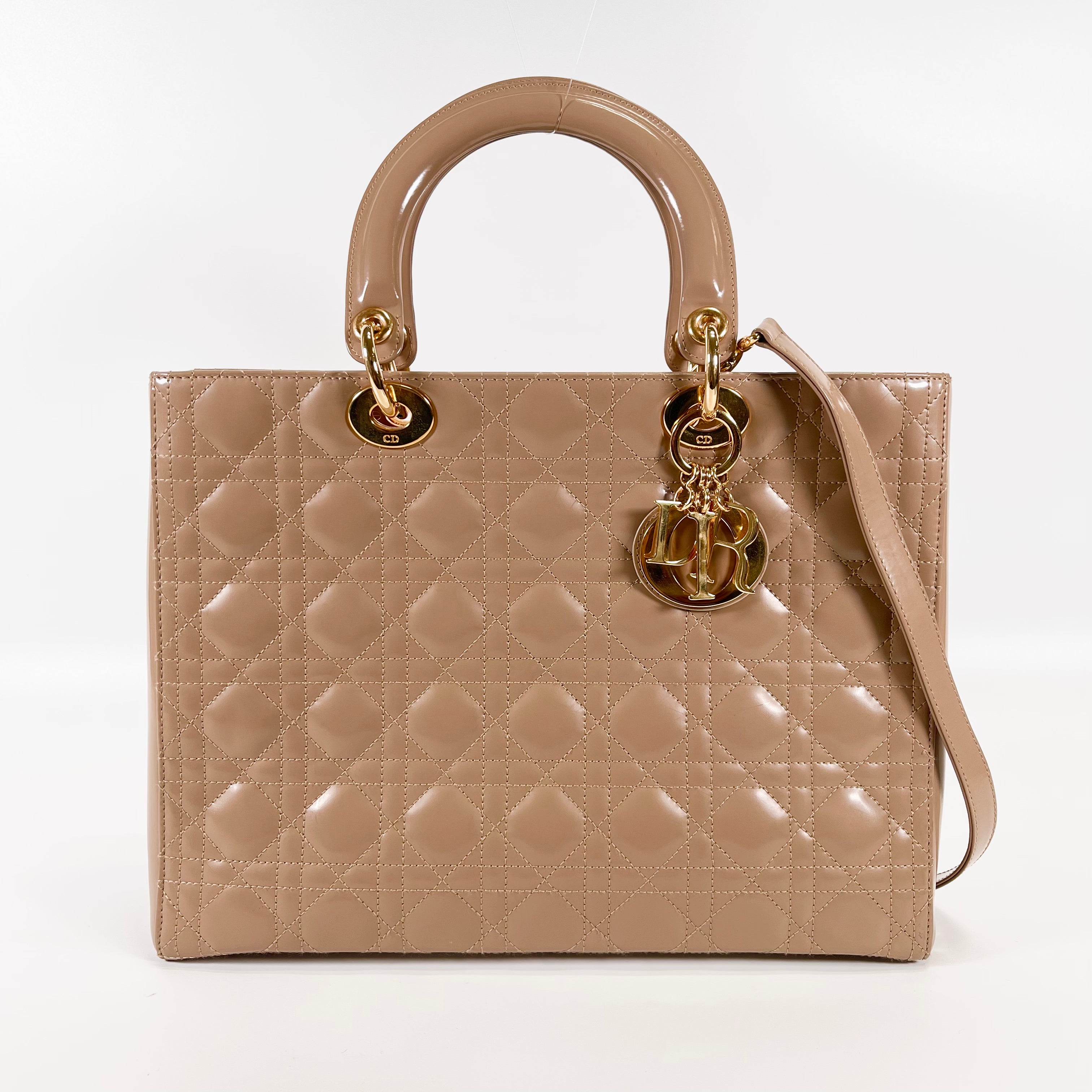 2604 secondhand CD Lady Dior Large