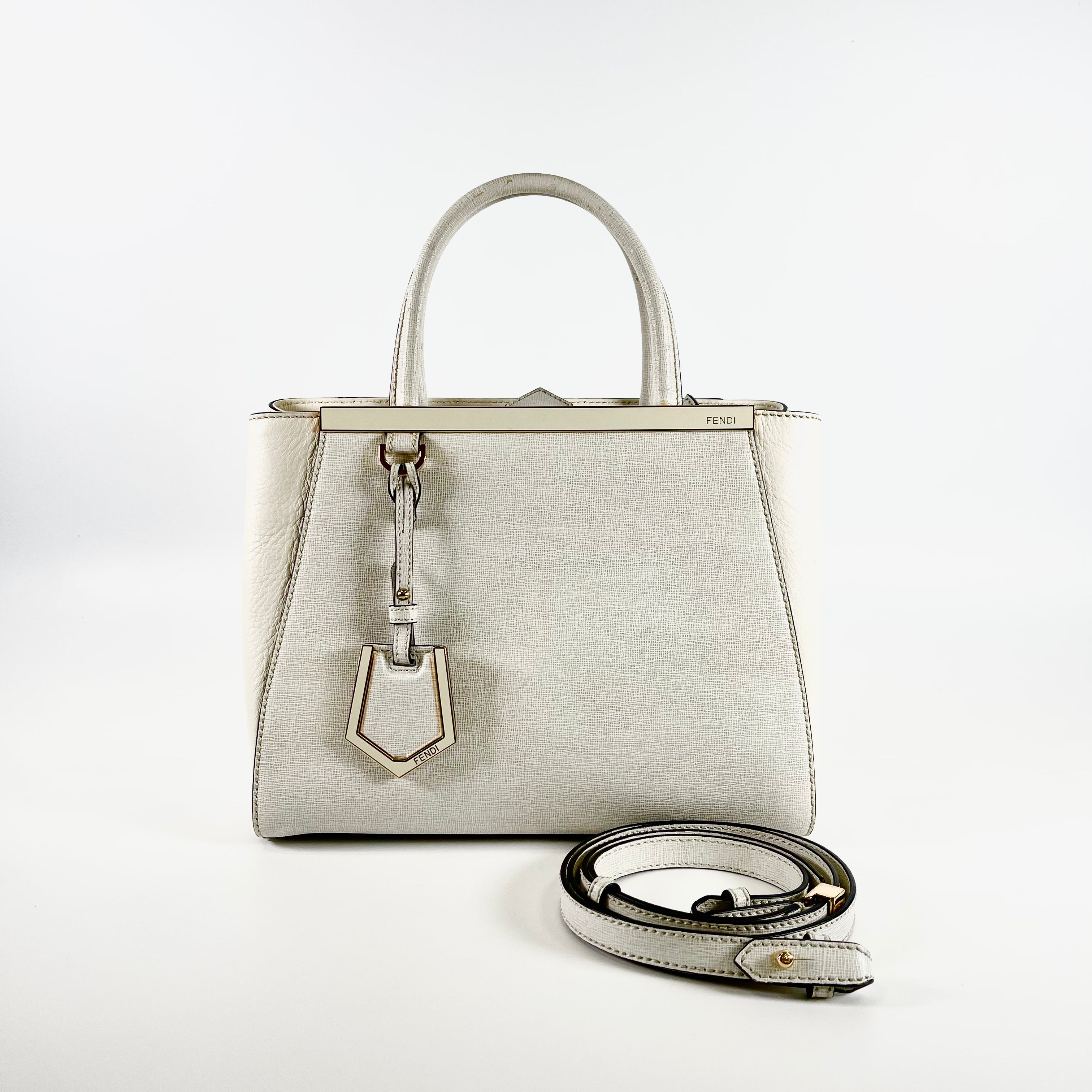 2602 secondhand FENDI Petit Rouge hand bag