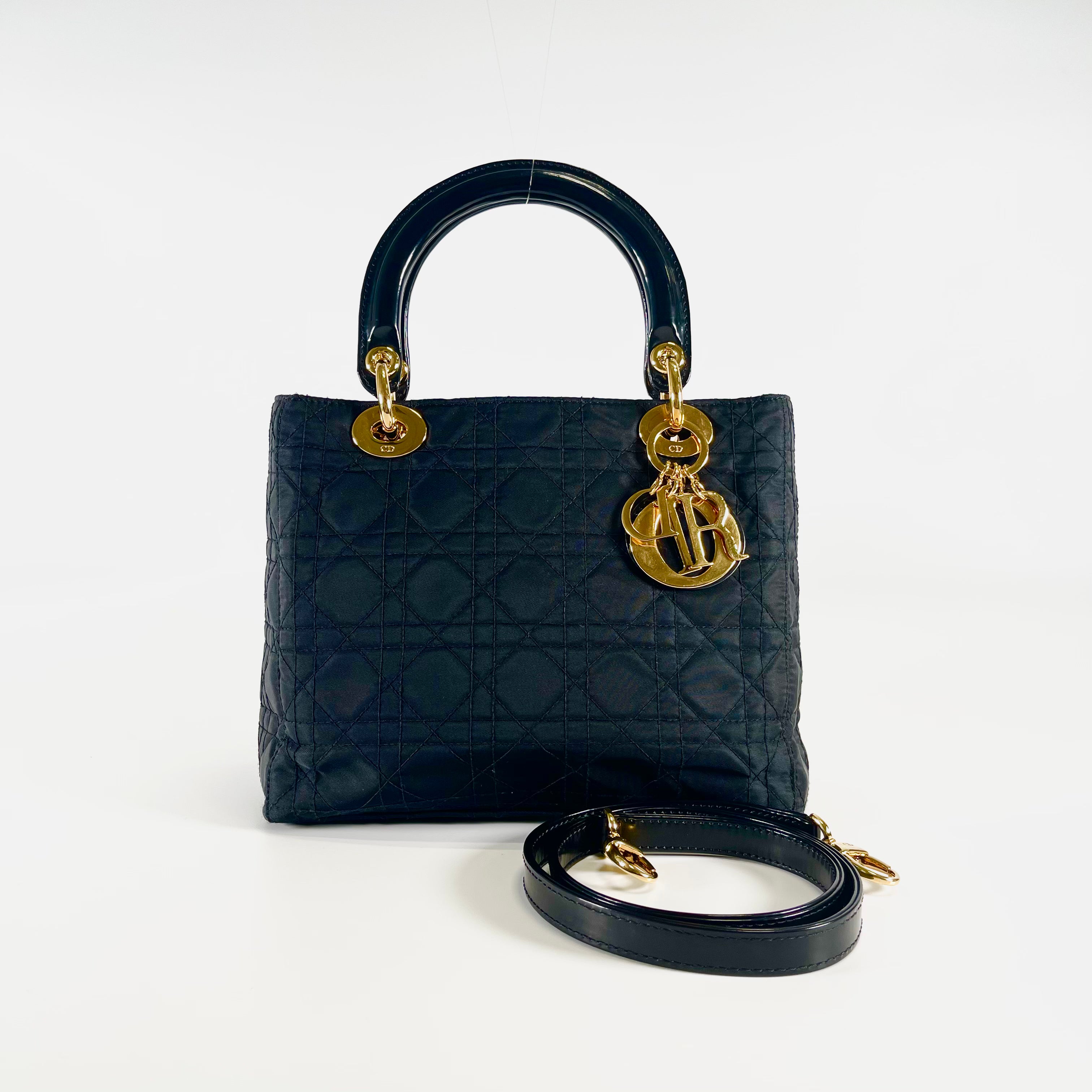 2601 secondhand CD nylon Lady Dior