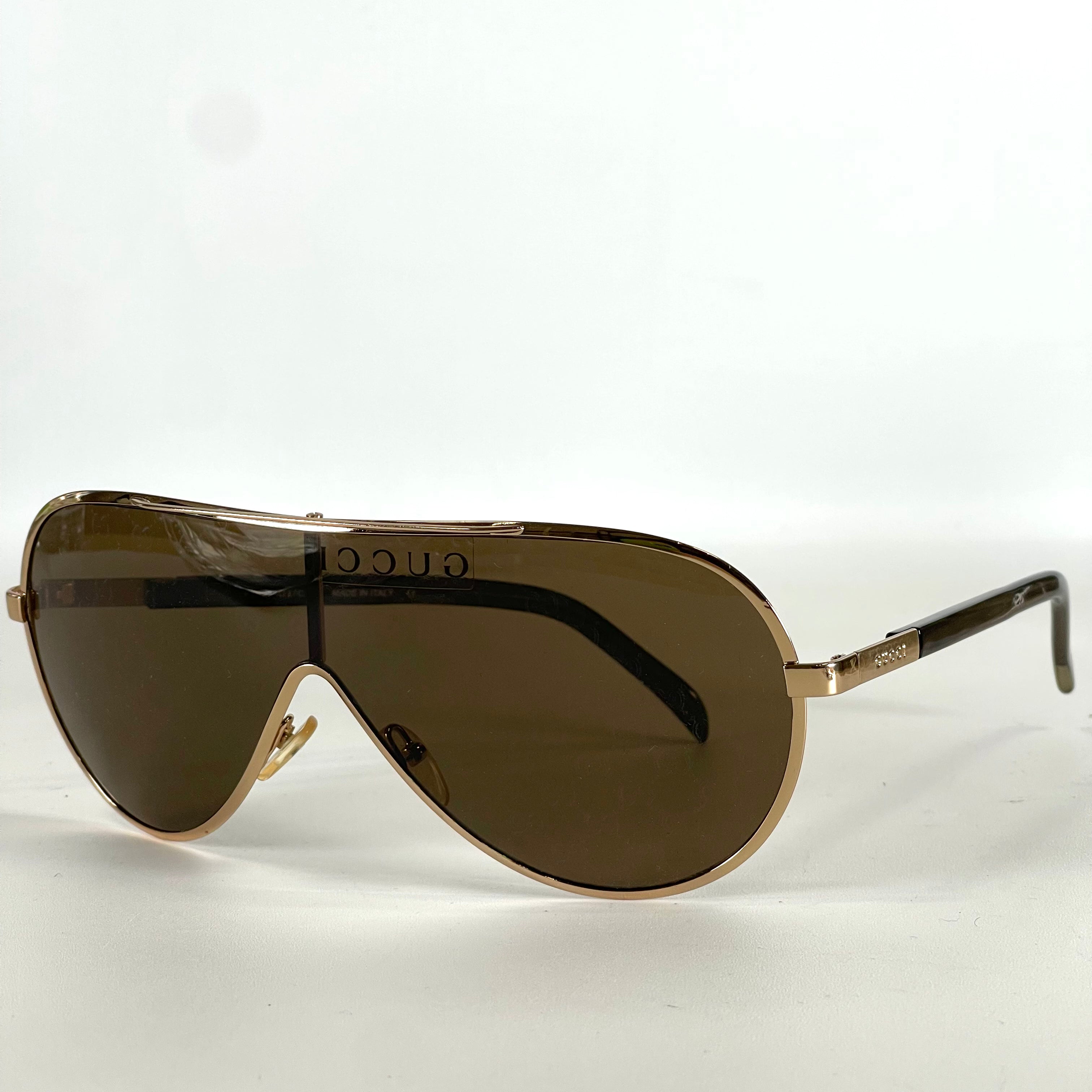 2507 Gucci Sunglasses Clear Pink Lens