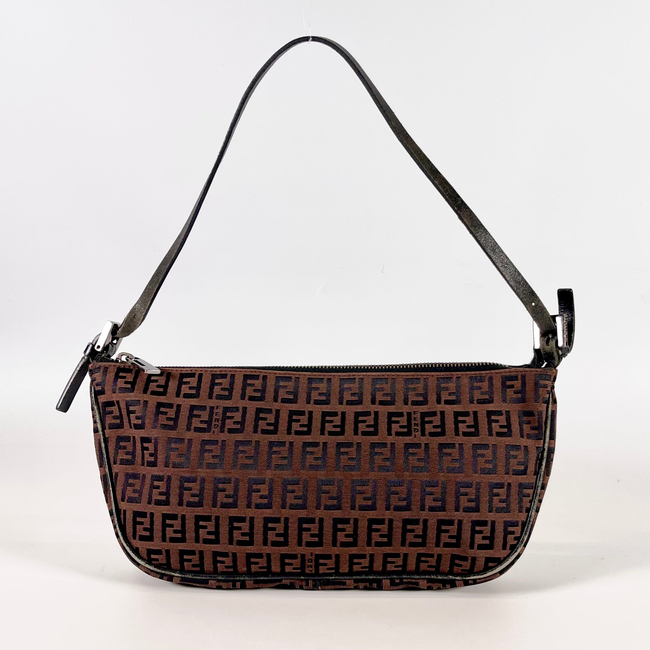 2512 secondhand  FENDI Shoulder bag / Crossbody Bag Zucchino One shoulder strike