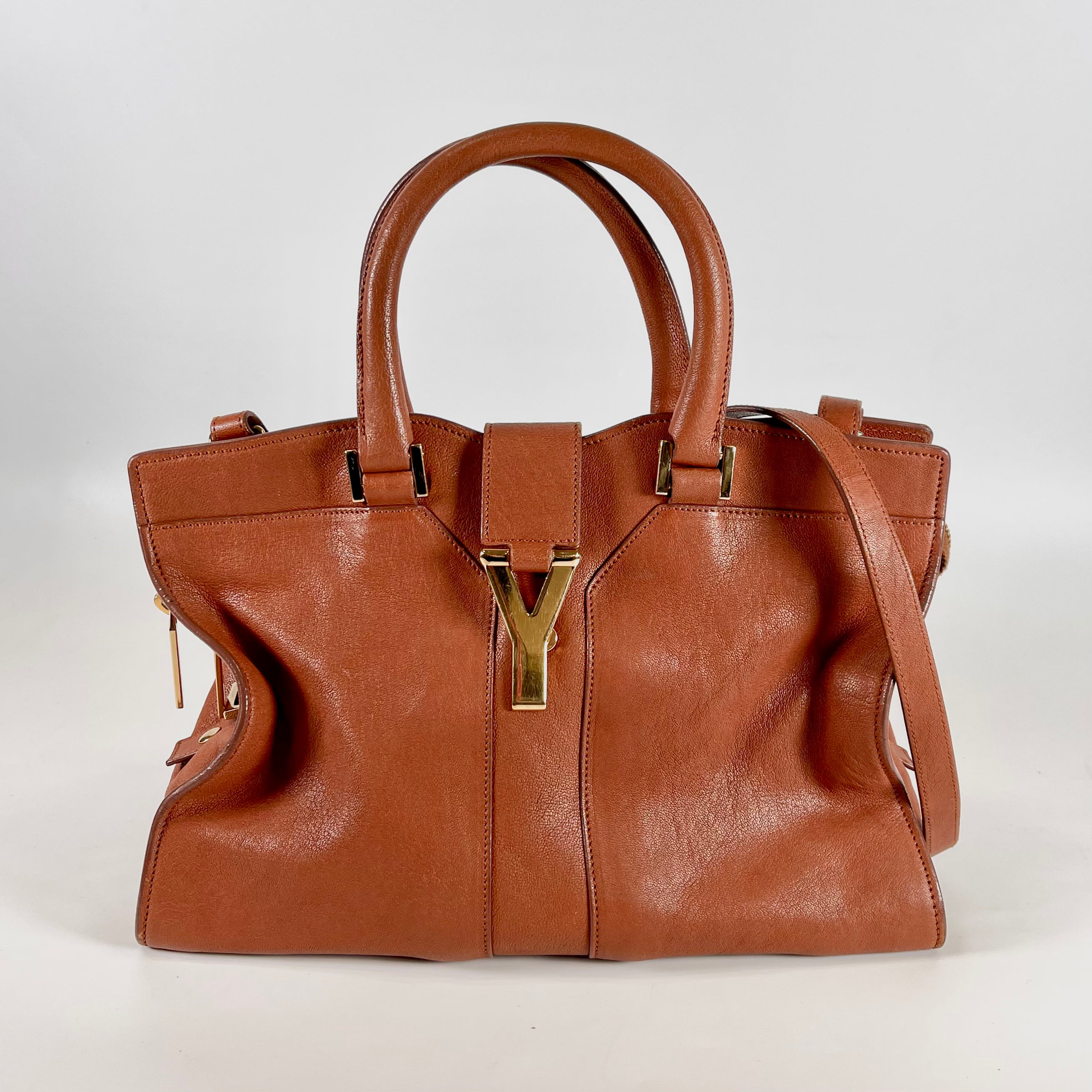 2601 secondhand SAINTLAURENT OTL BO LIGNE Y Brown