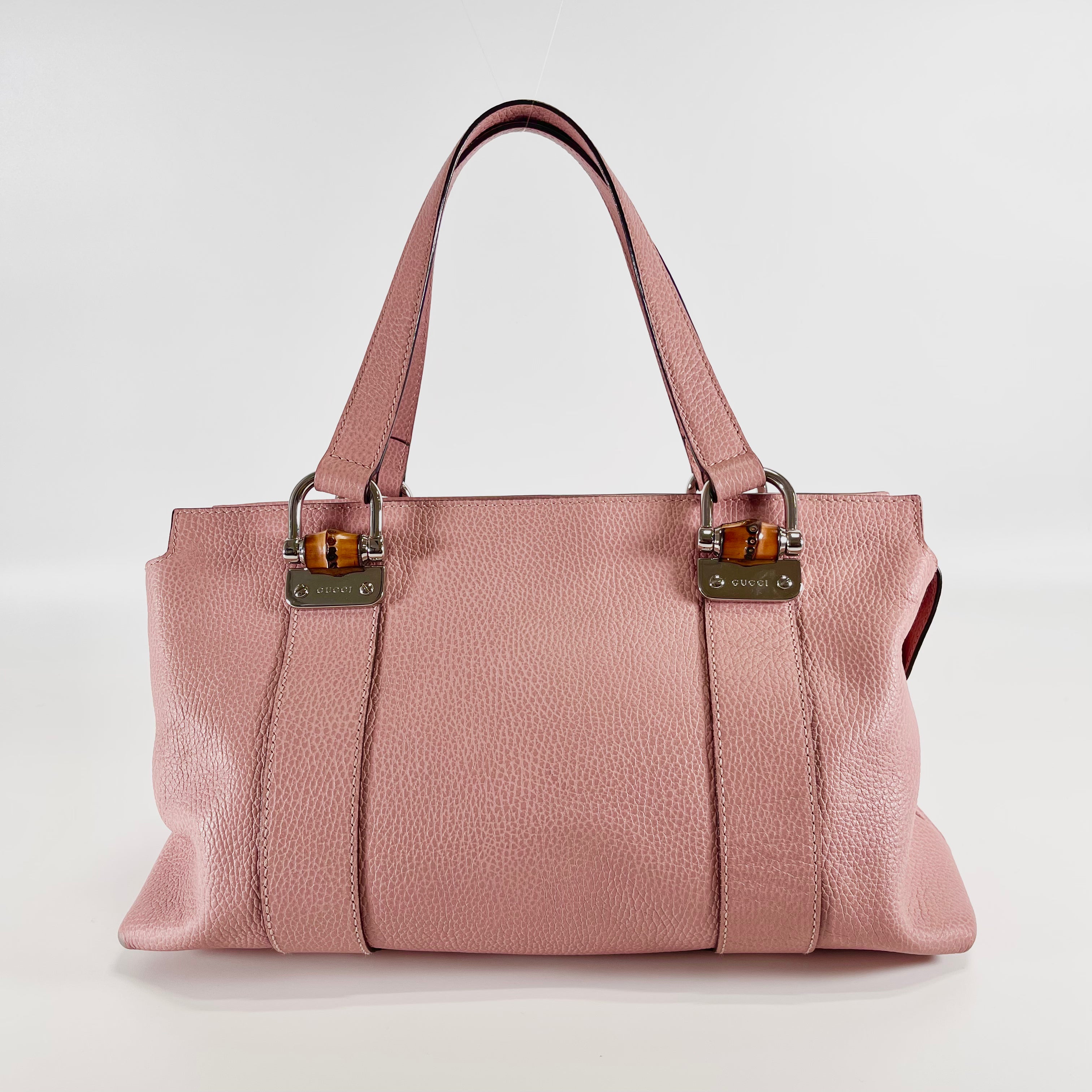 2512 GUCCI leather handbag bag pink