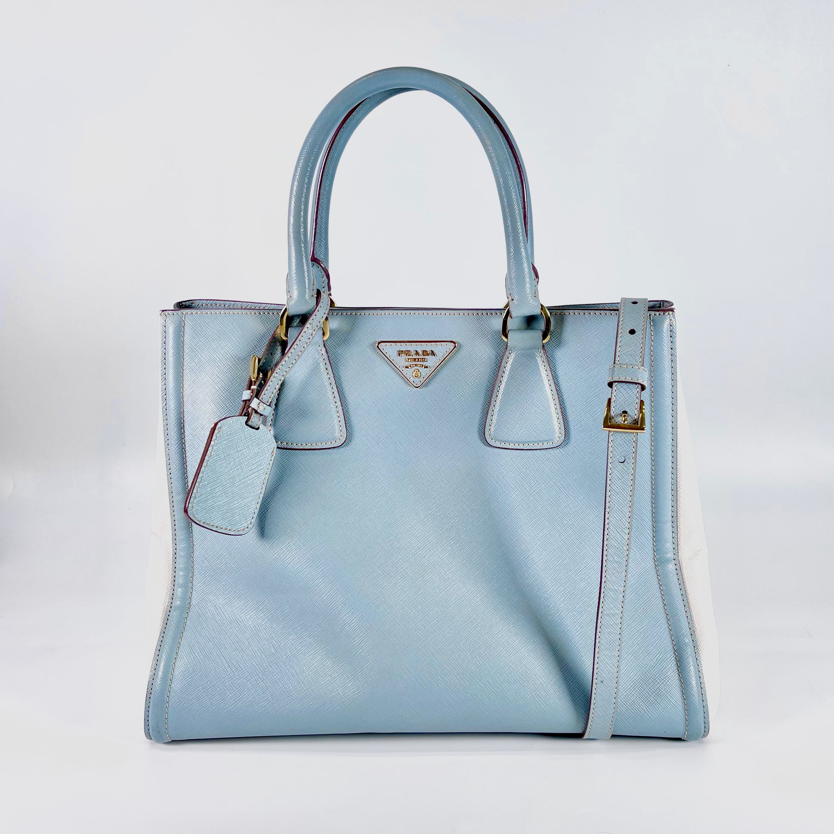 2601 secondhand PRADA Saffiano 2way bag