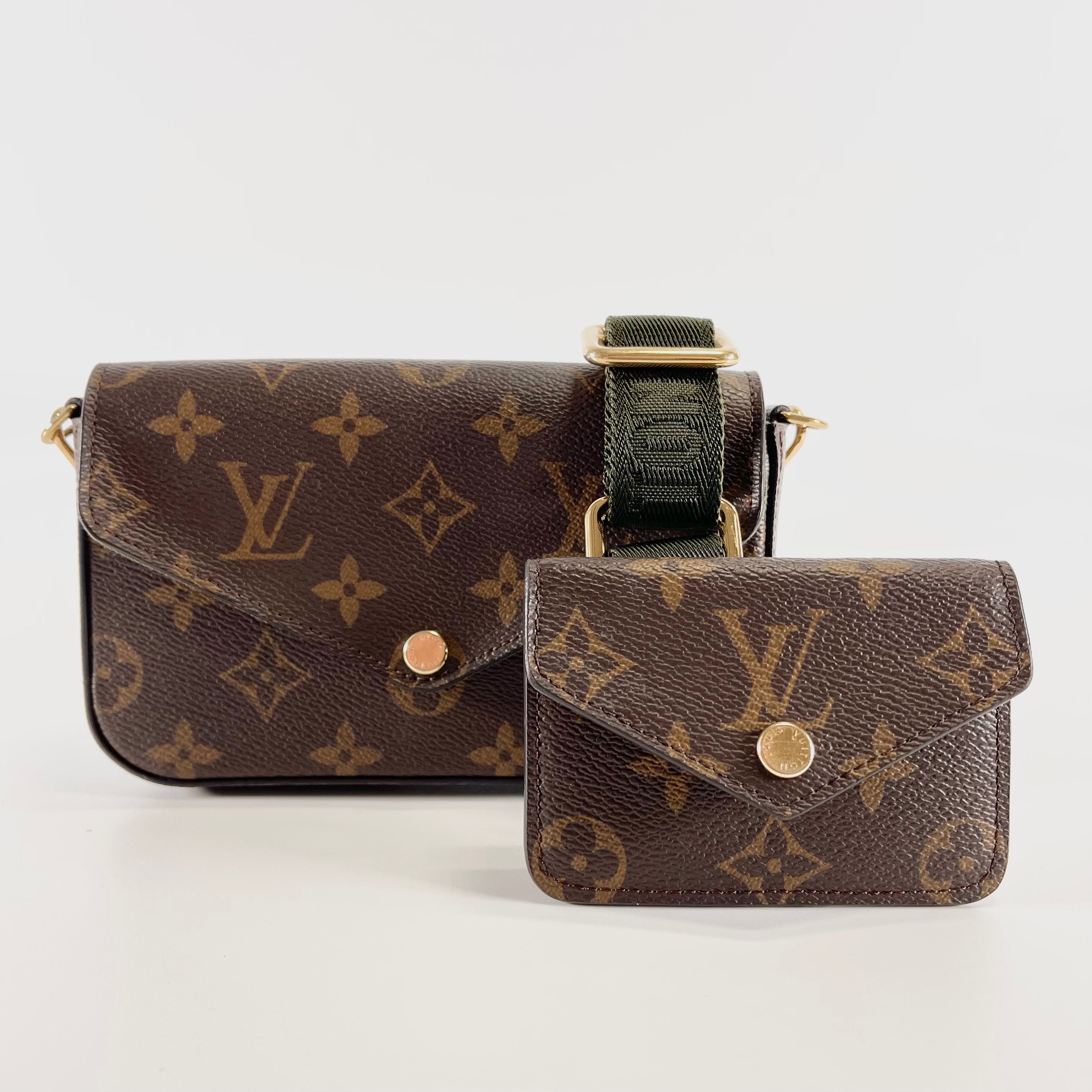 2603 secondhand LV brand bag Multi Pochette Felicie pouch strap 10