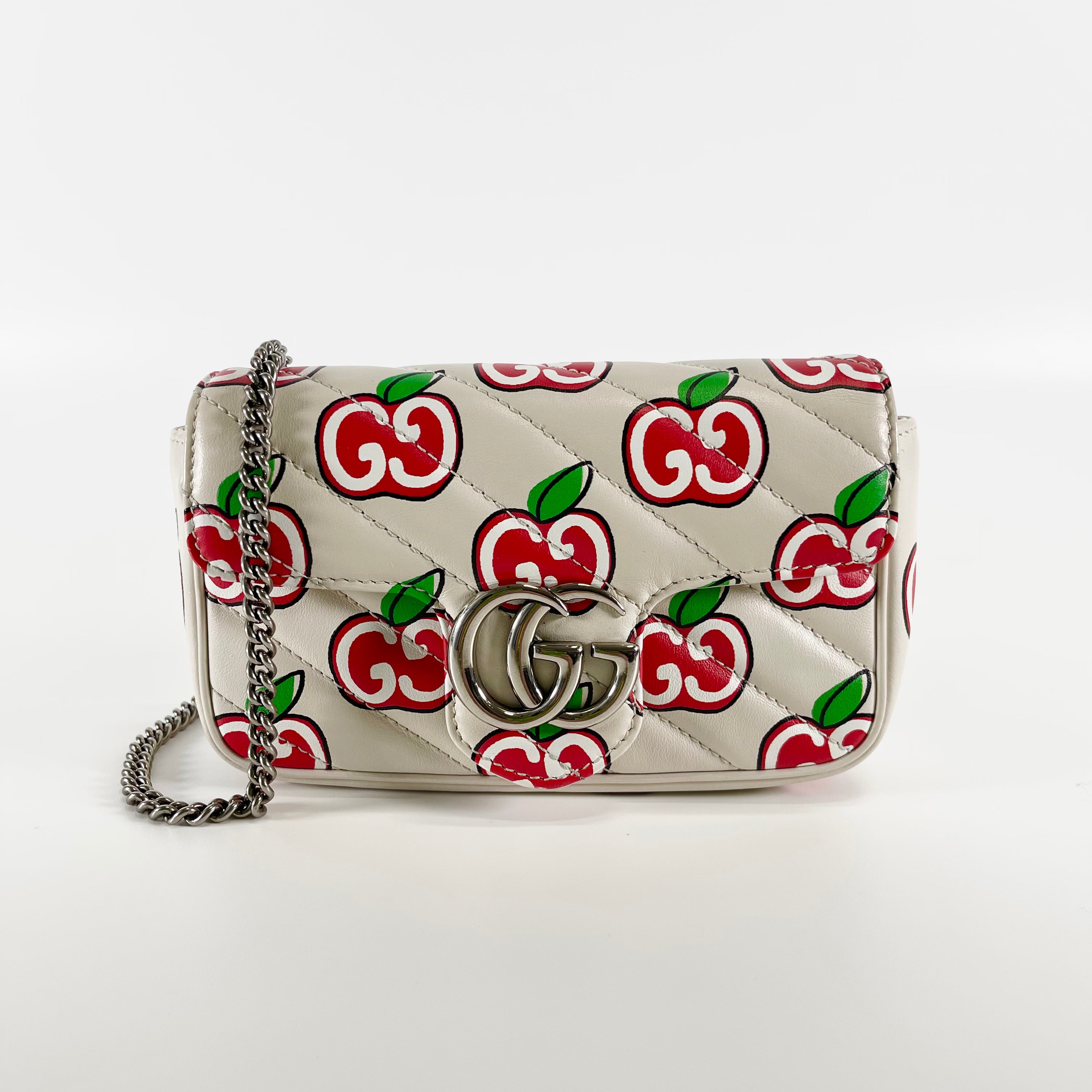 2602 secondhand GUCCI brand bag leather Multicolor