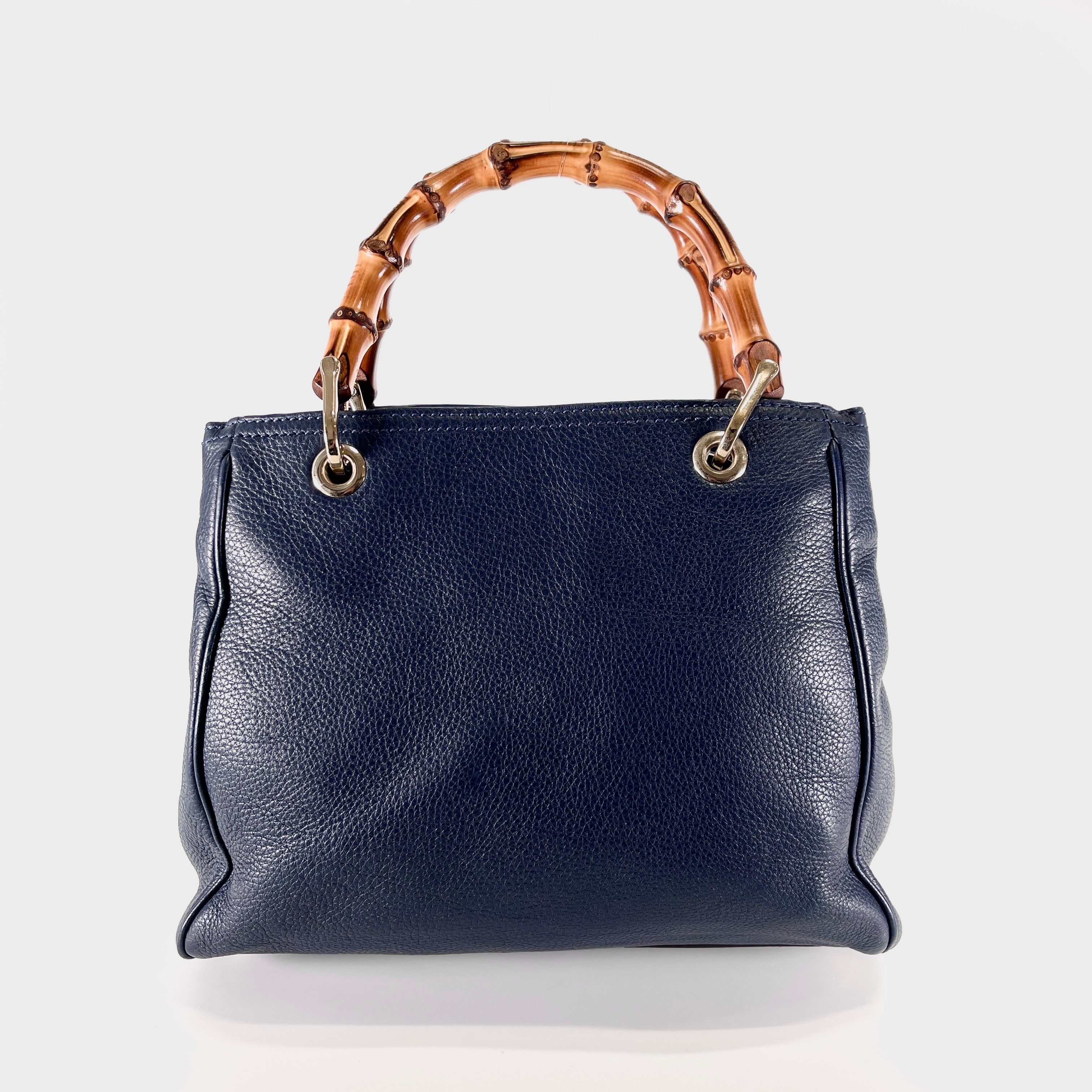 2605 secondhand GUCCI Bamboo 2Way bag