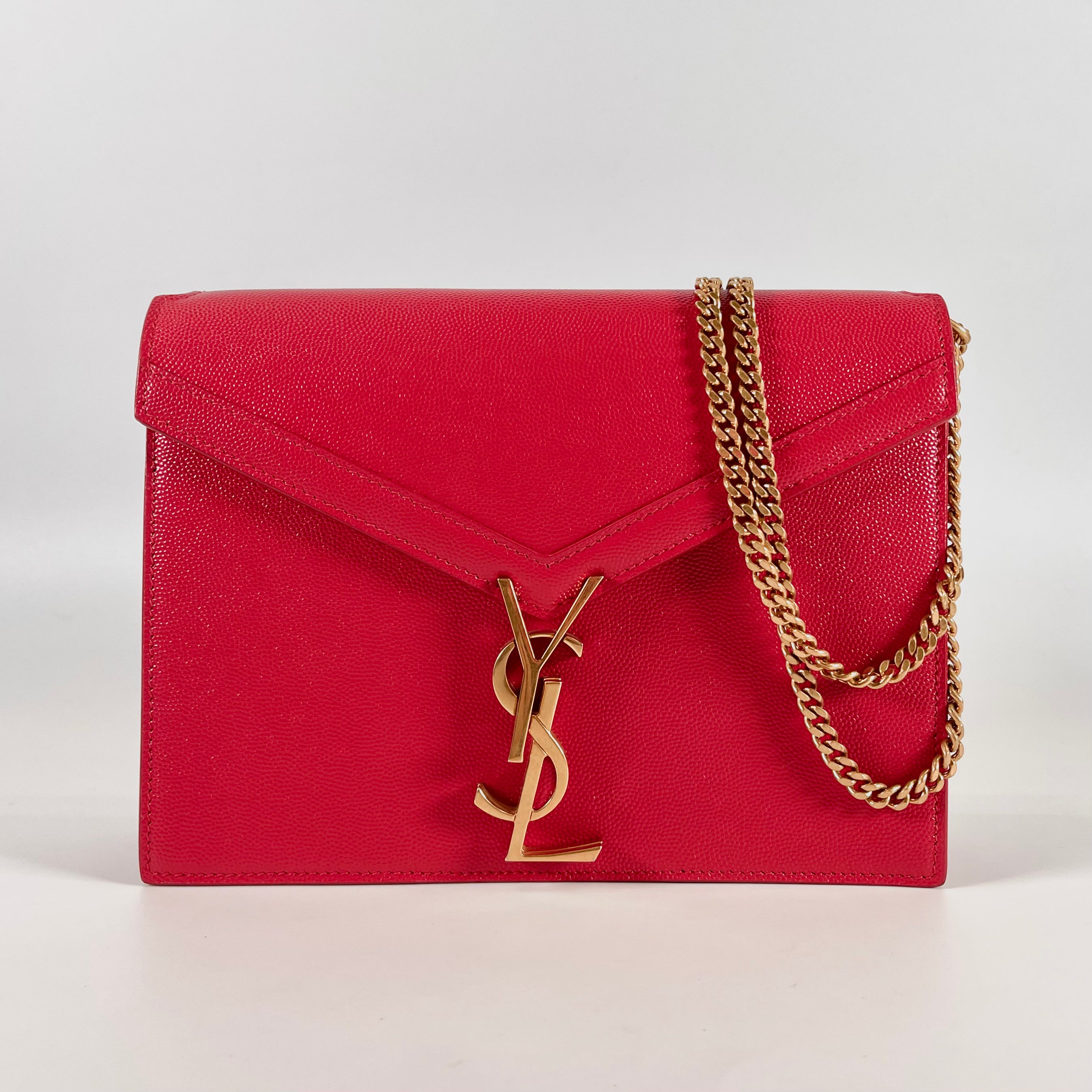 2602 secondhand SAINTLAURENT Cassandra Chain Shoulder Bag