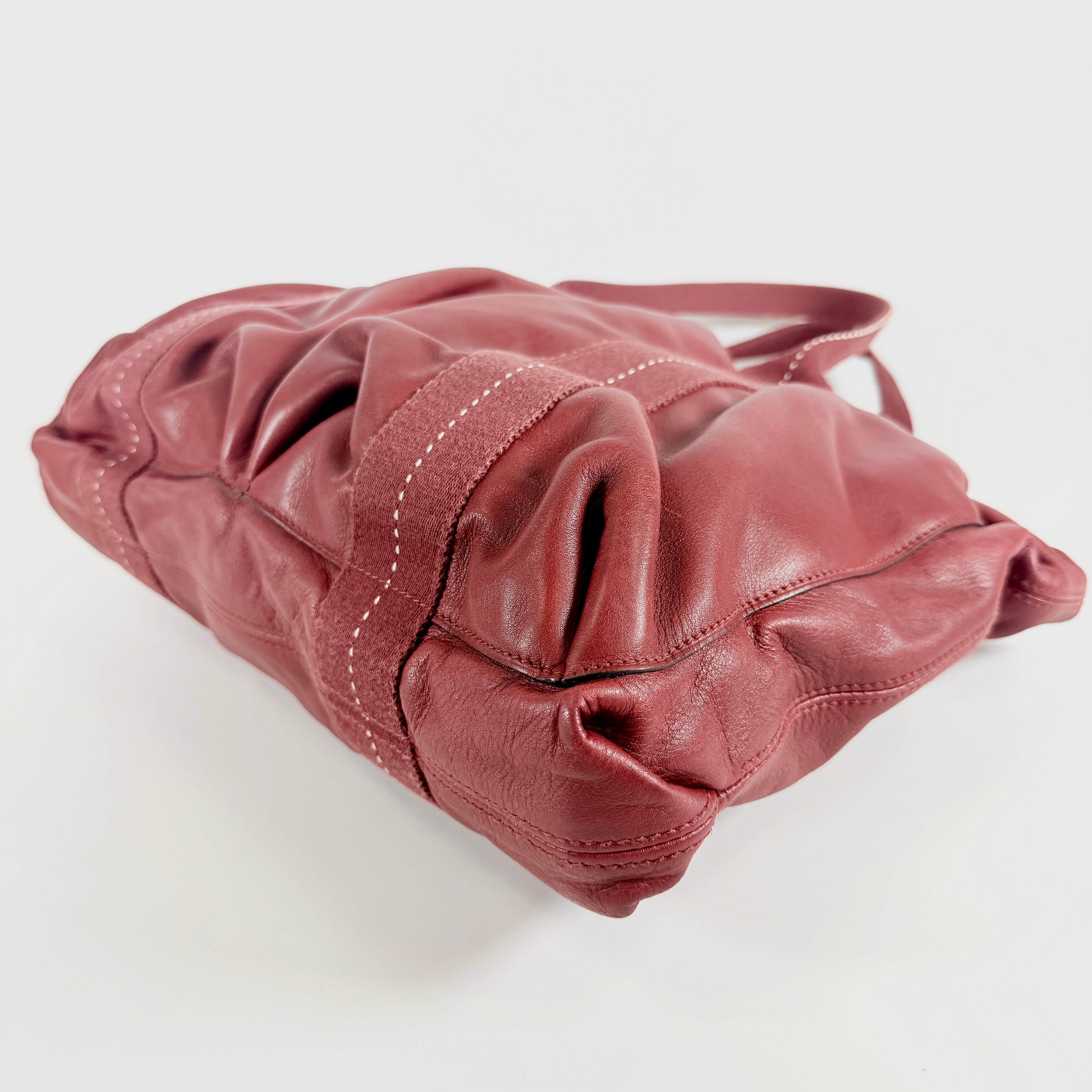 2608 secondhand HERMES caravan Horizontal 2way bag
