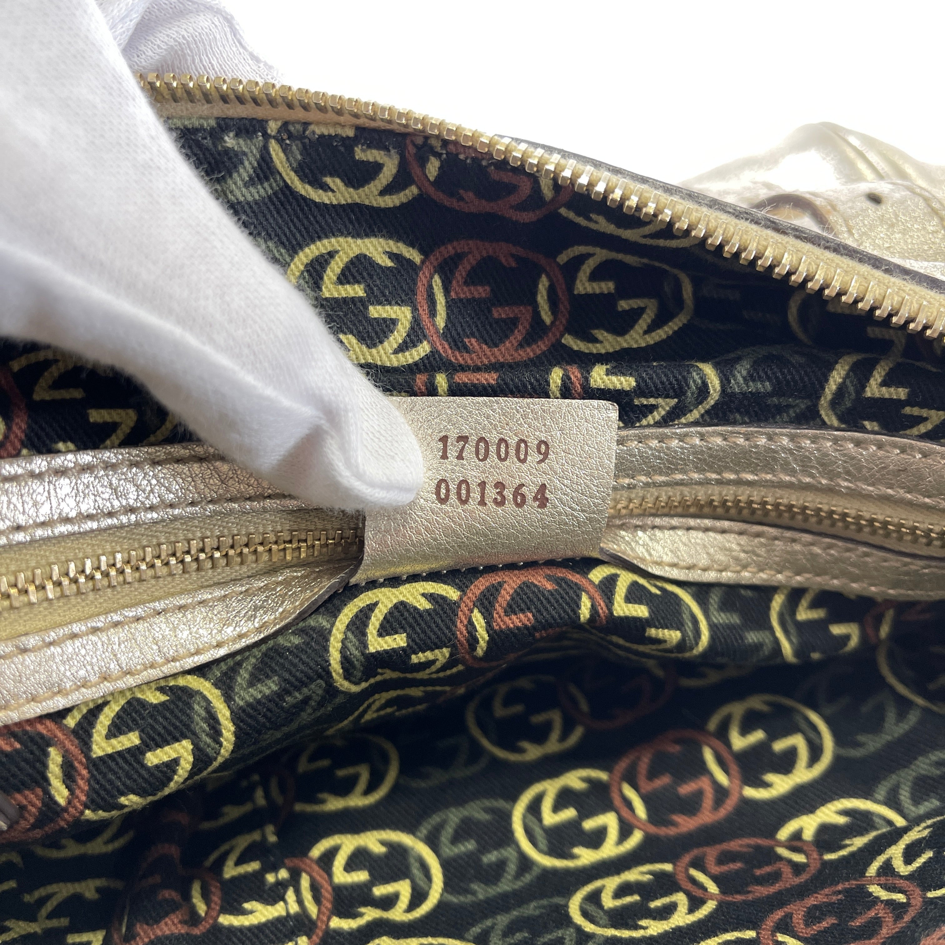 2605 secondhand GUCCI Interlocking G hand bag