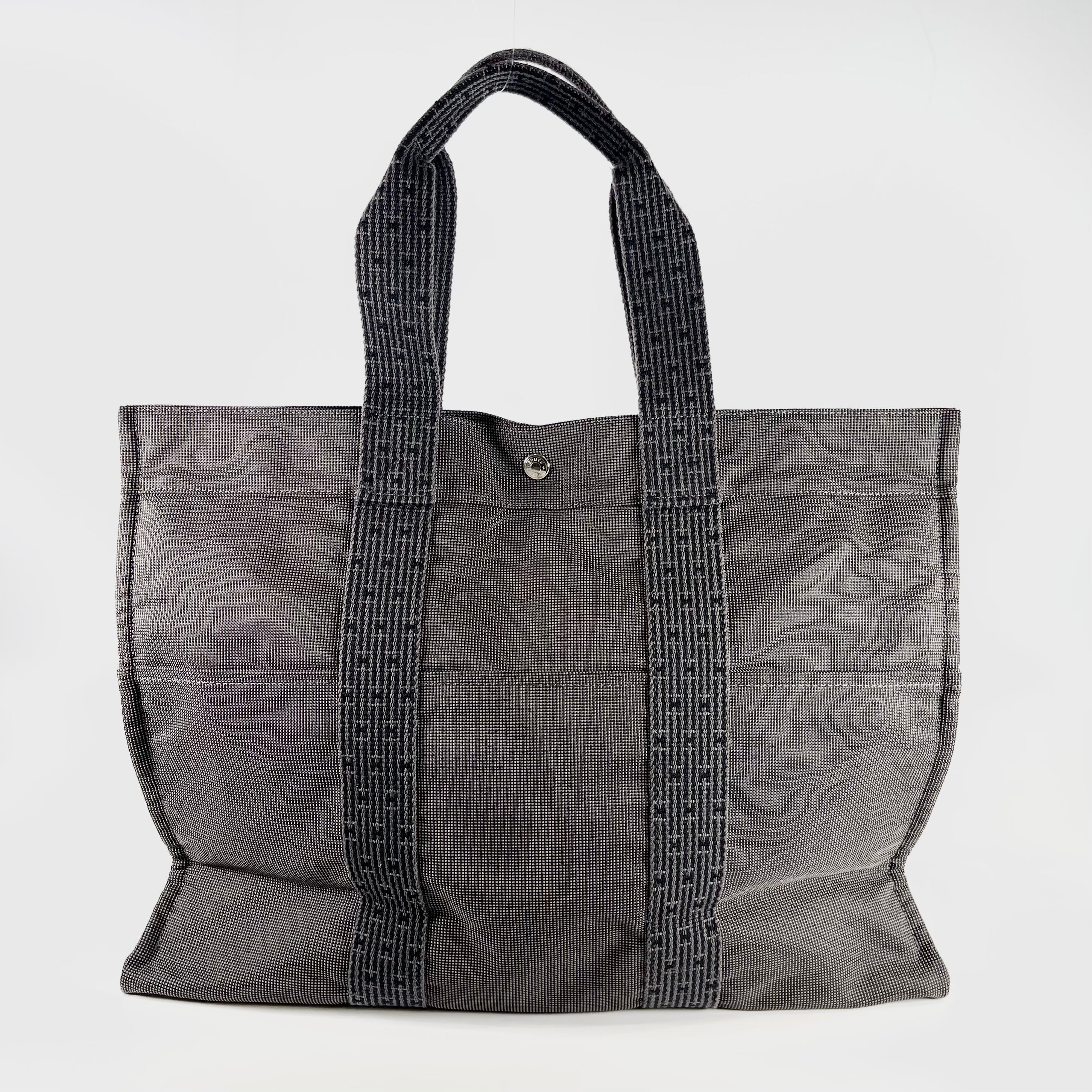 2602 secondhand HERMES brand bag Air Line GM gray