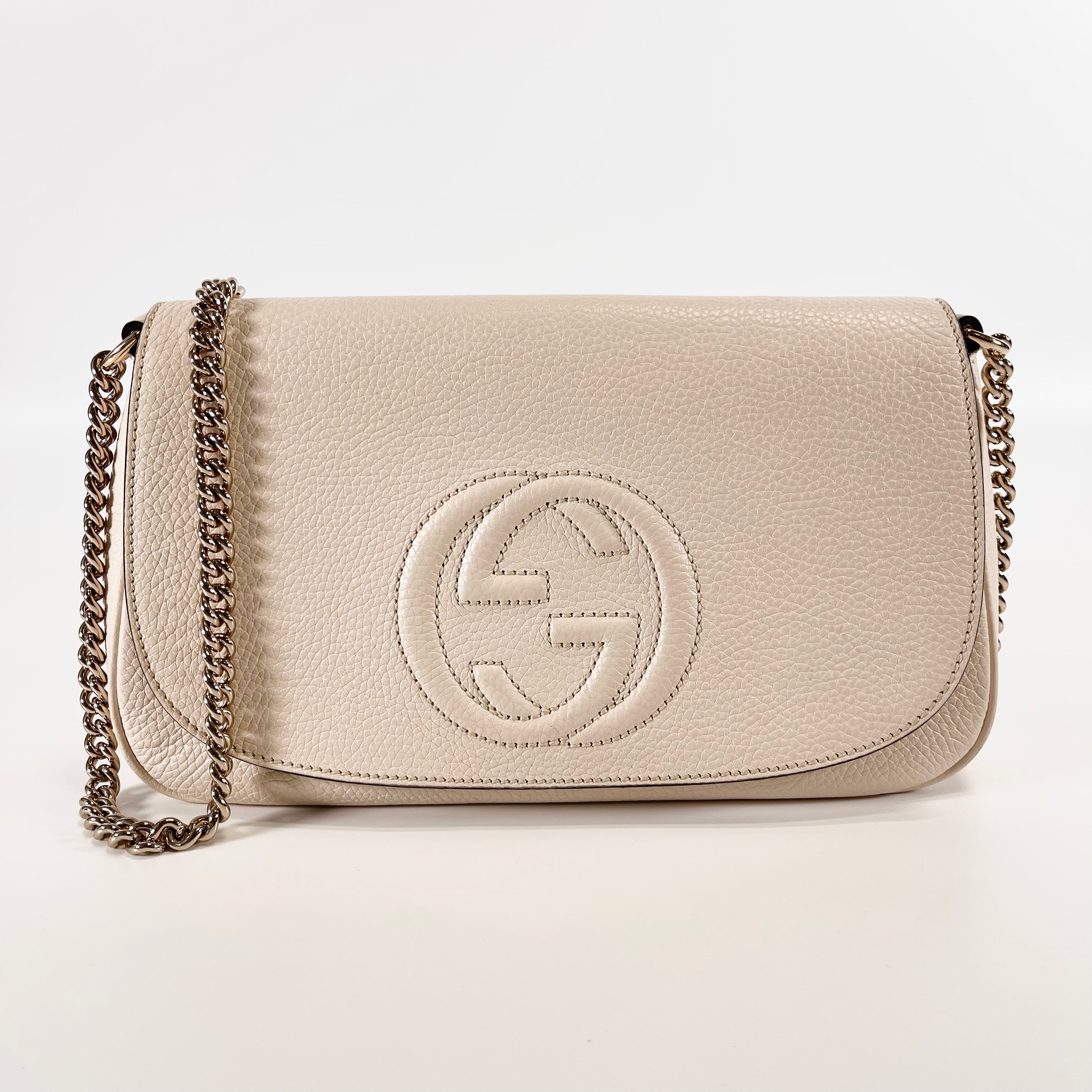 2602 secondhand GUCCI Soho flap shoulder