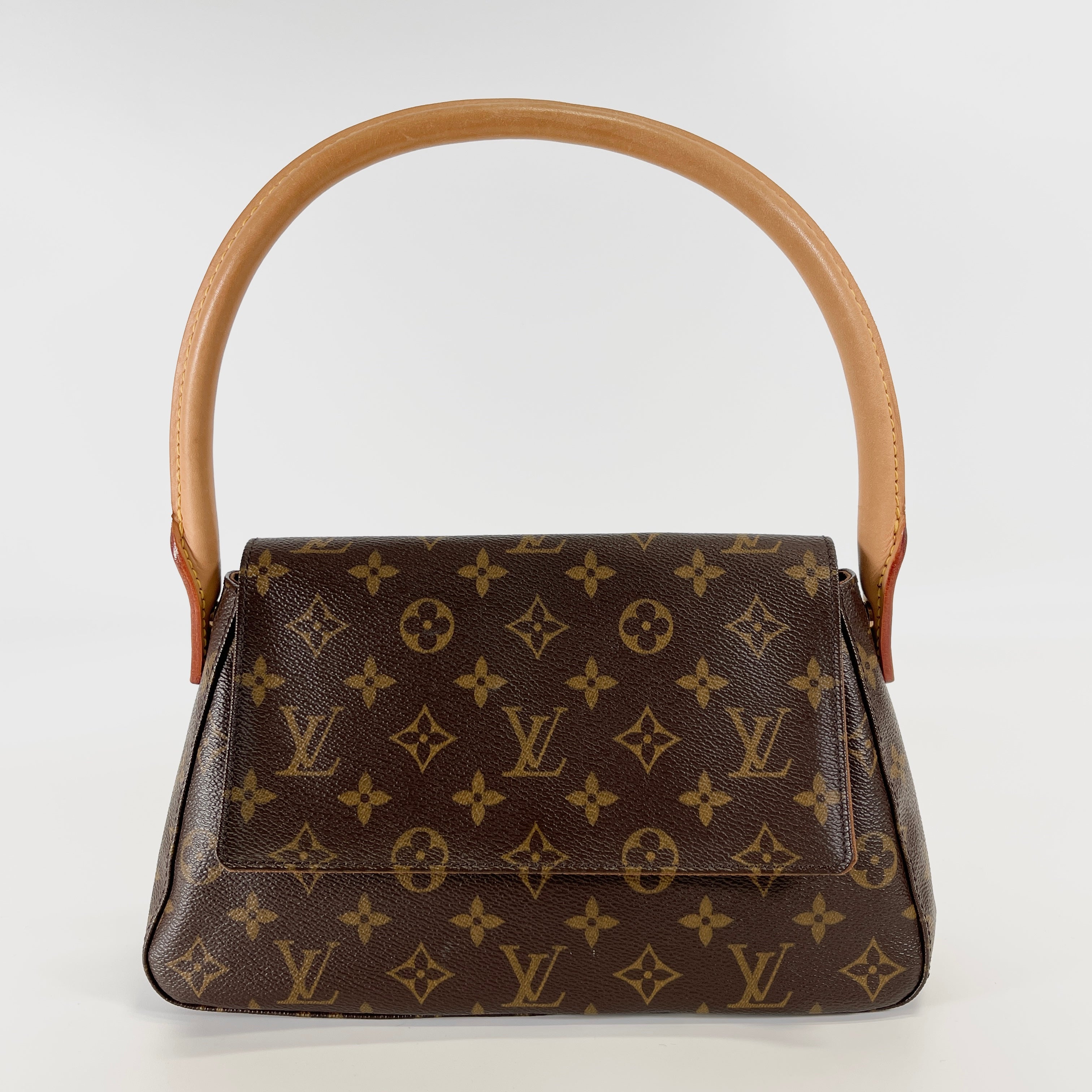 2603 secondhand LV Monogram mini Looping M51147 DU0063 Brown