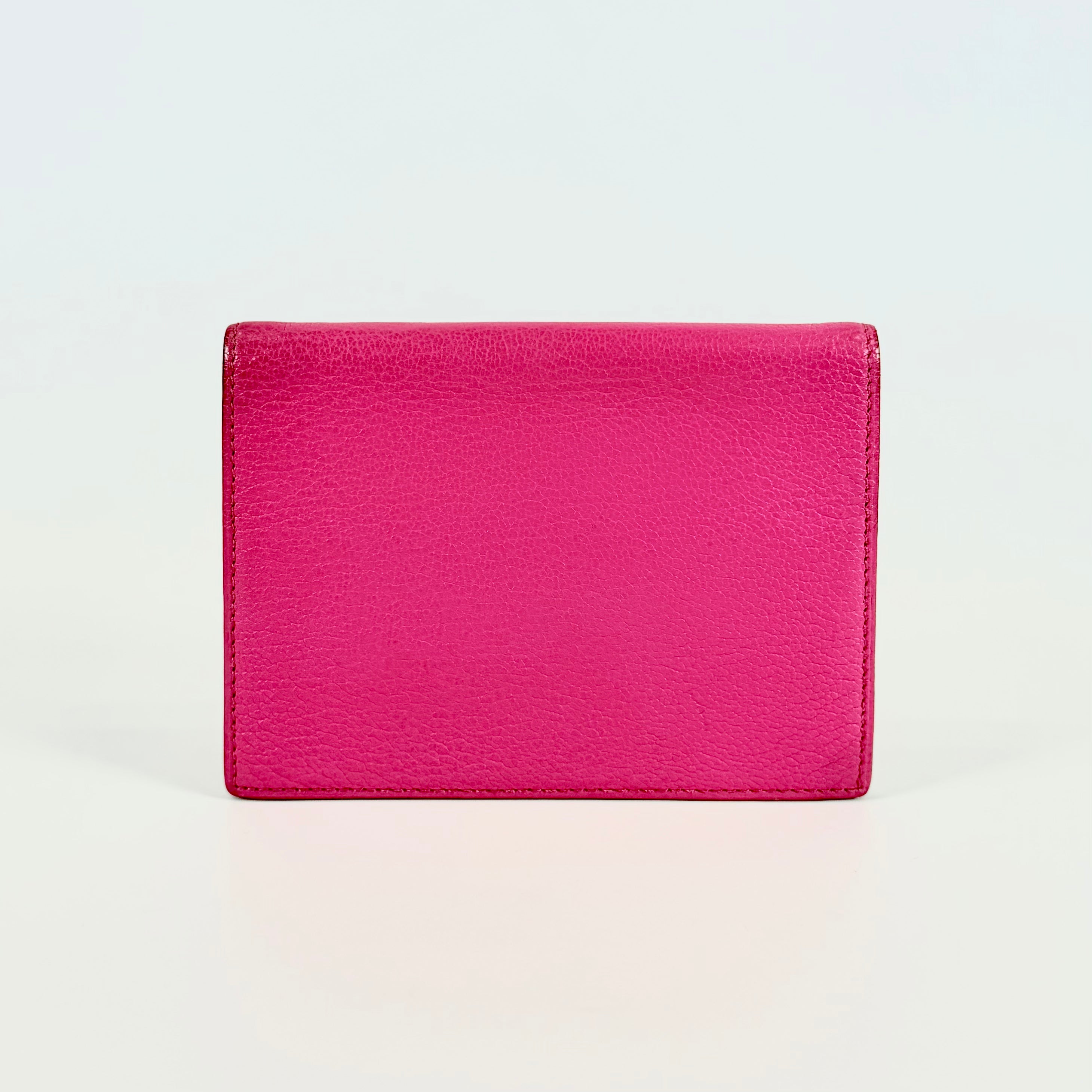 2608 secondhand HERMES Chèvre Agenda Rose Shocking SV Hardware