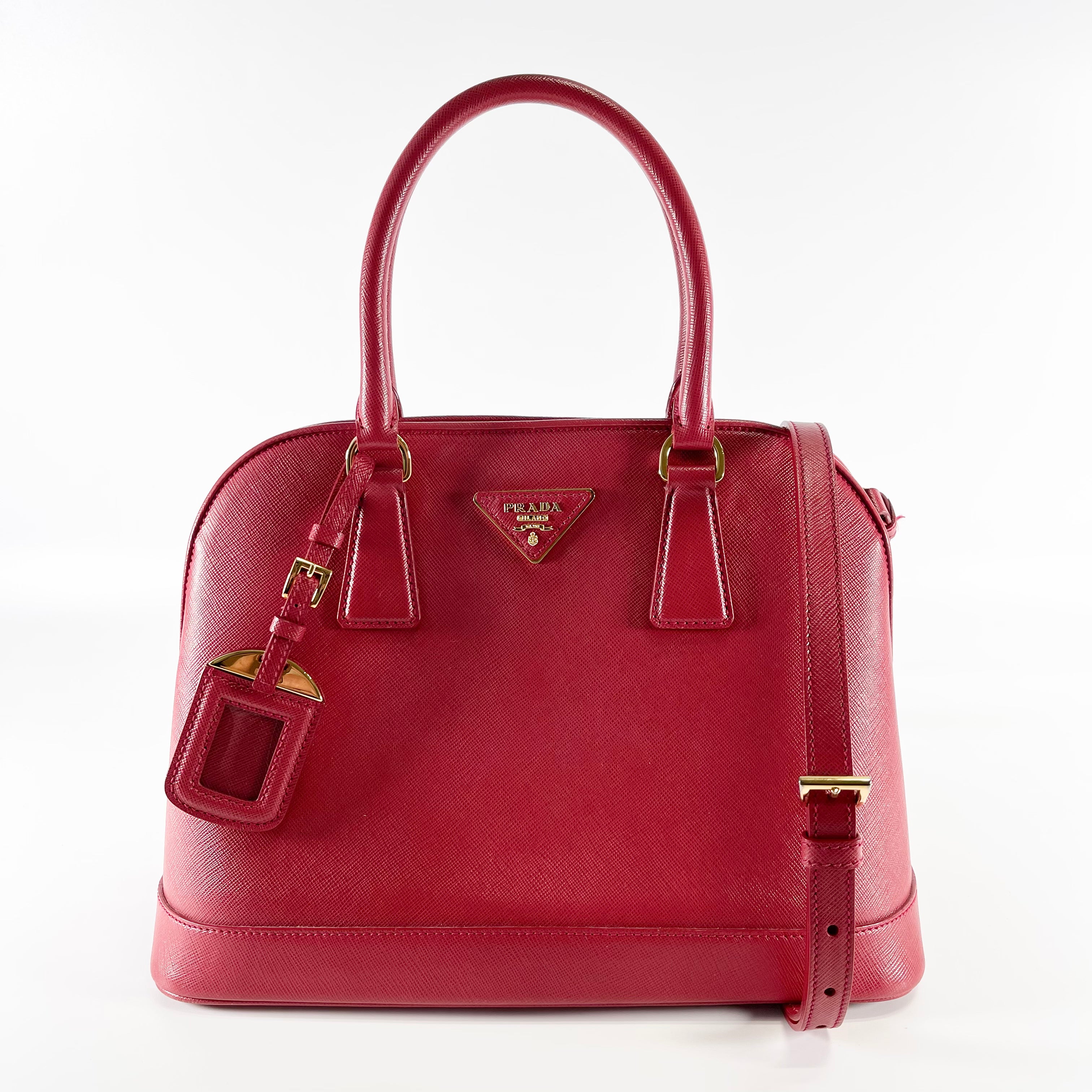 2603 secondhand PRADA 2way Tote Bag strap