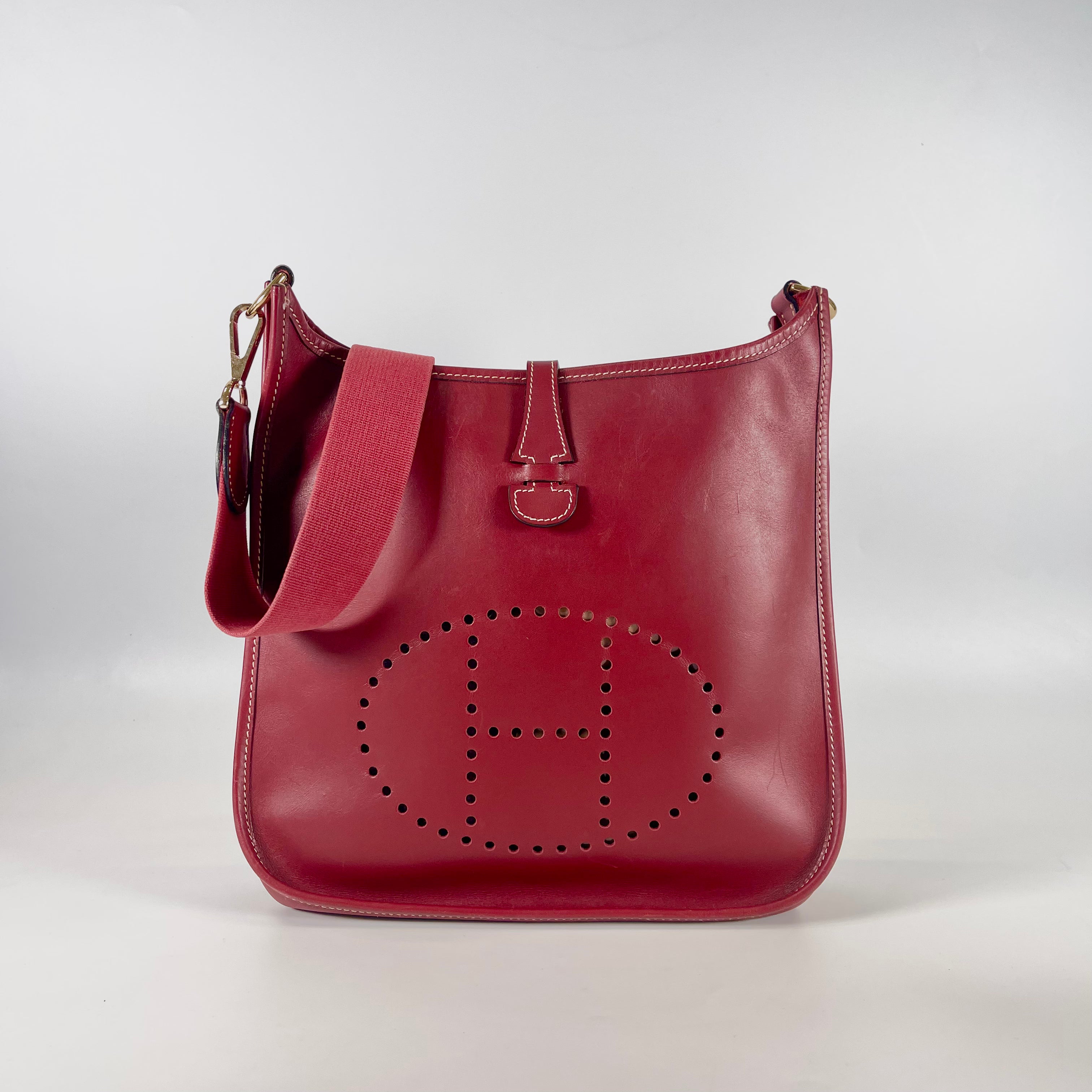 2601 secondhand HERMES PM Chamonix ROUGH H