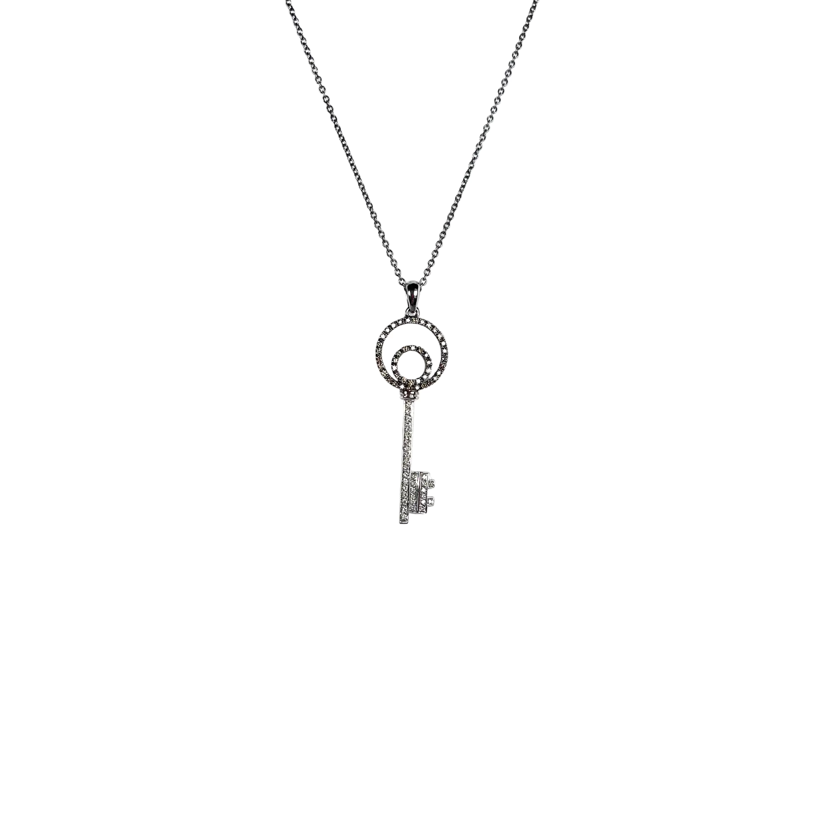 2511 Necklace 750 Diamond 0.6ct 7.3g