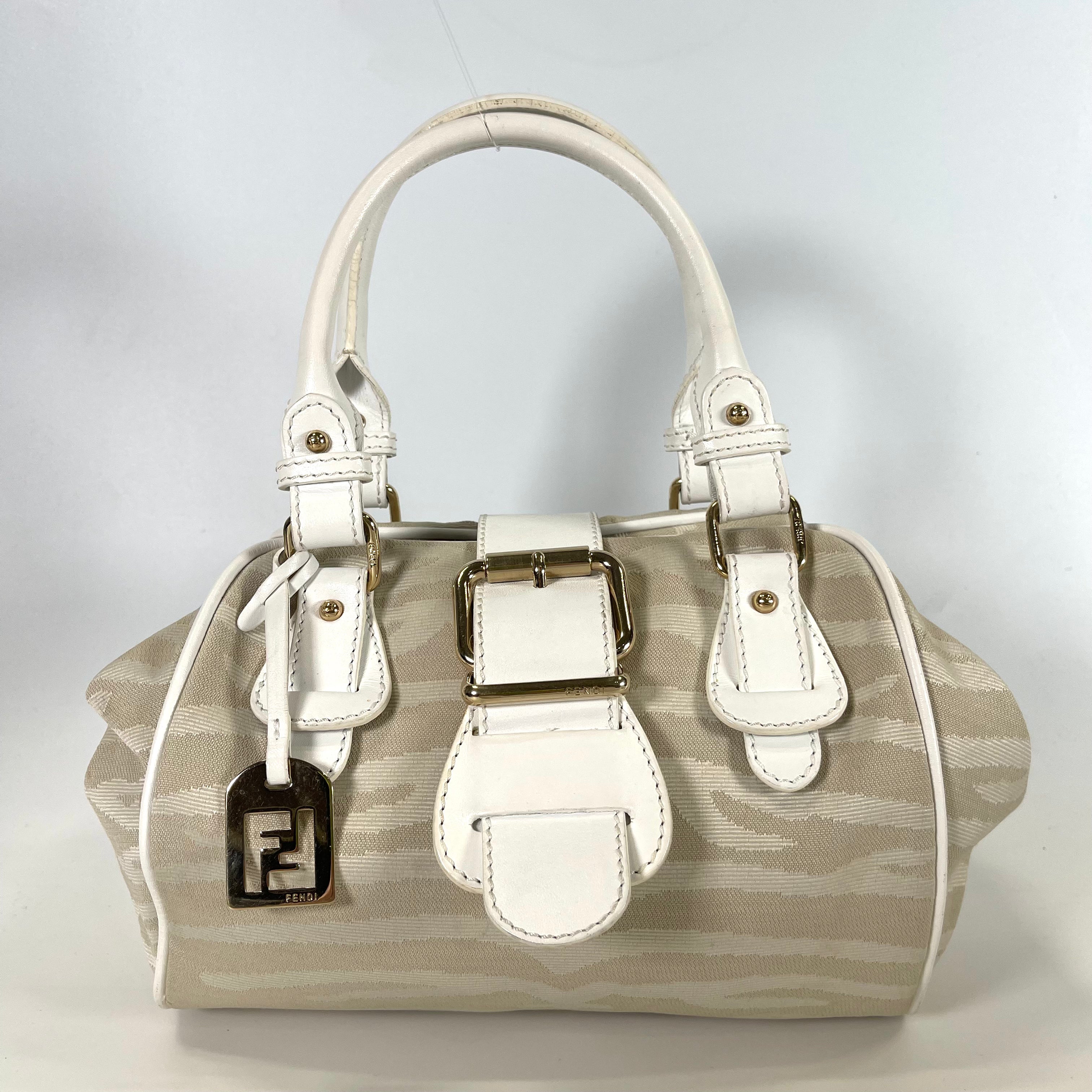 2511 FENDI hand bag hand bag Zebra