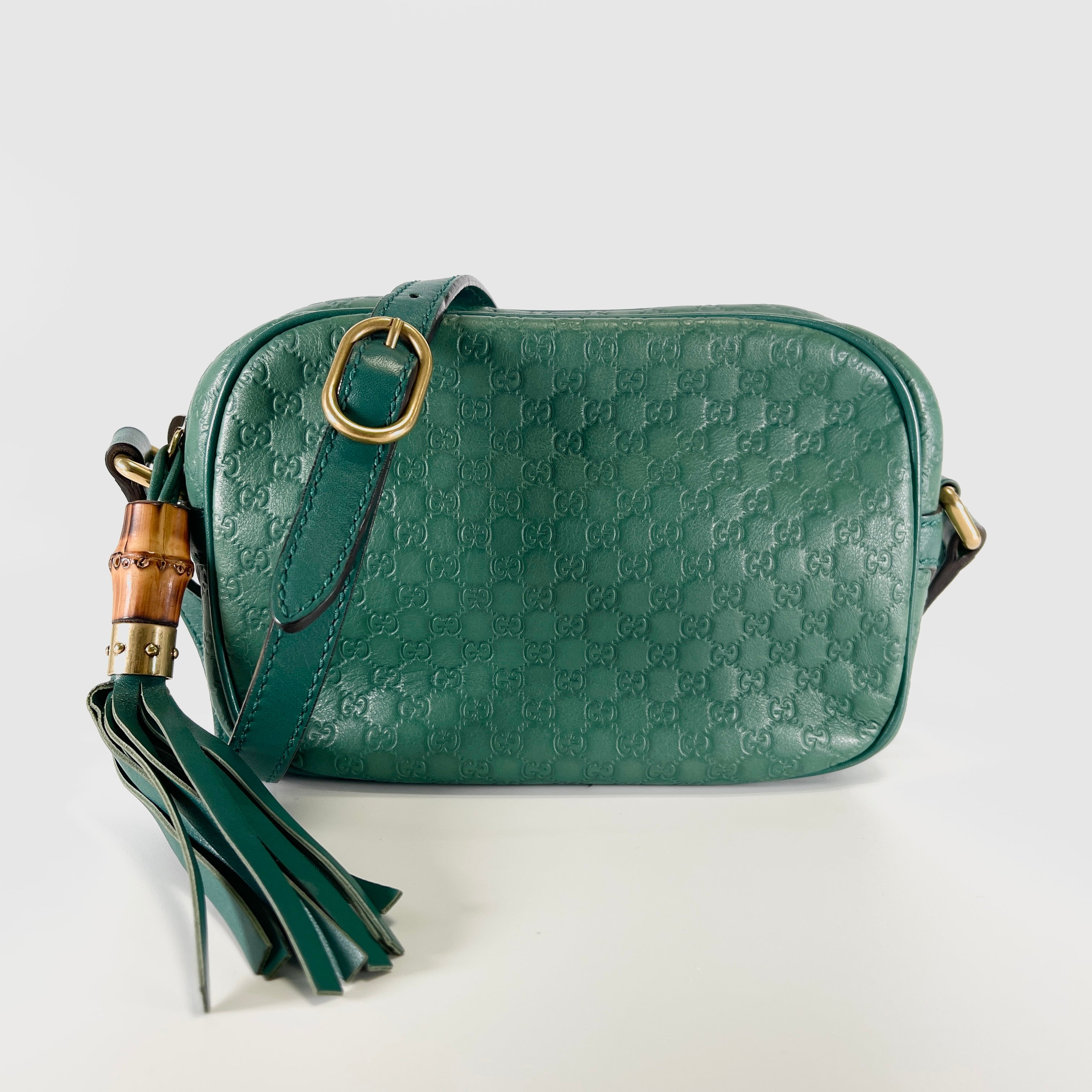 2604 secondhand GUCCI Micro Guccissima Shoulder bag