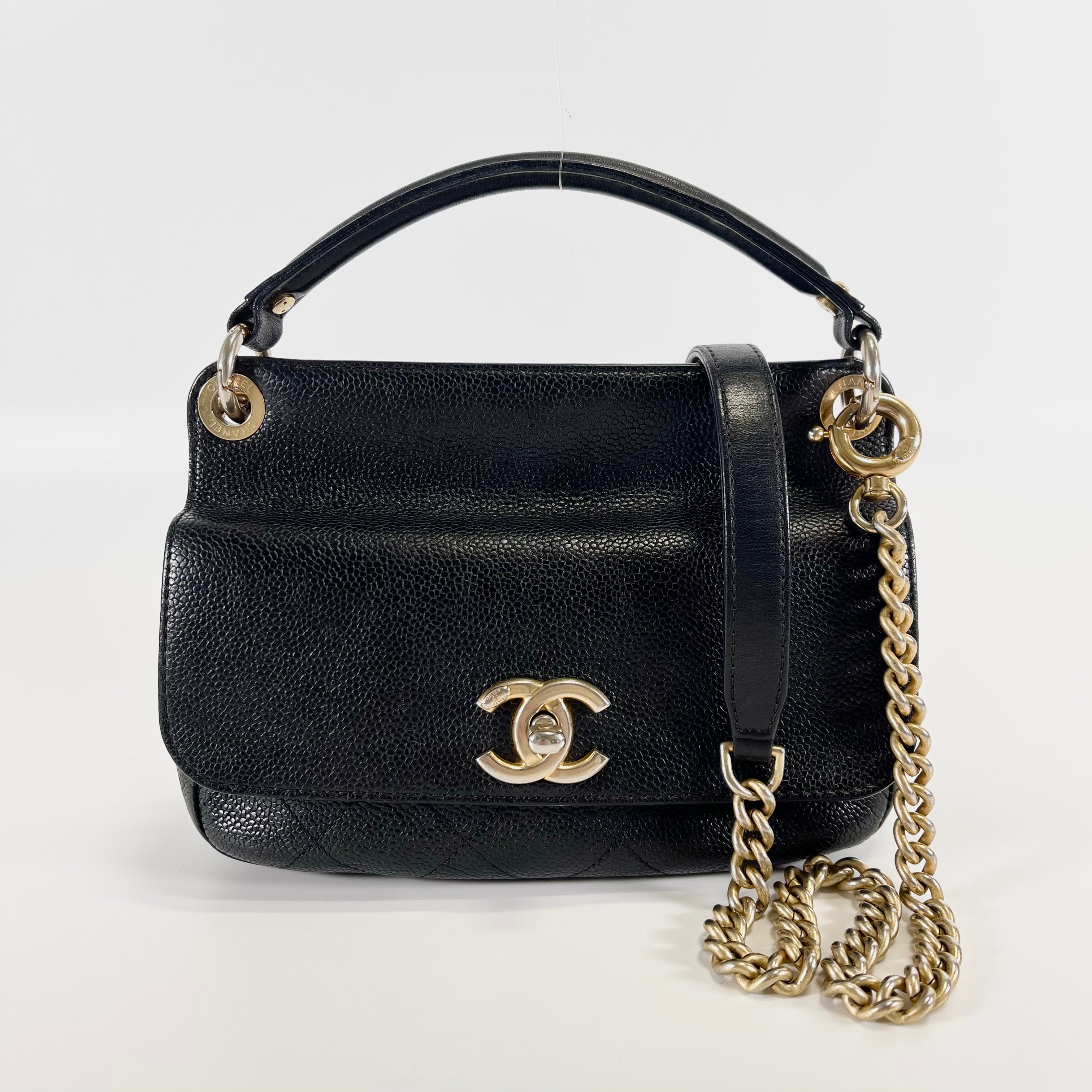 2602 secondhand CHANEL Matelasse caviar Shoulder bag