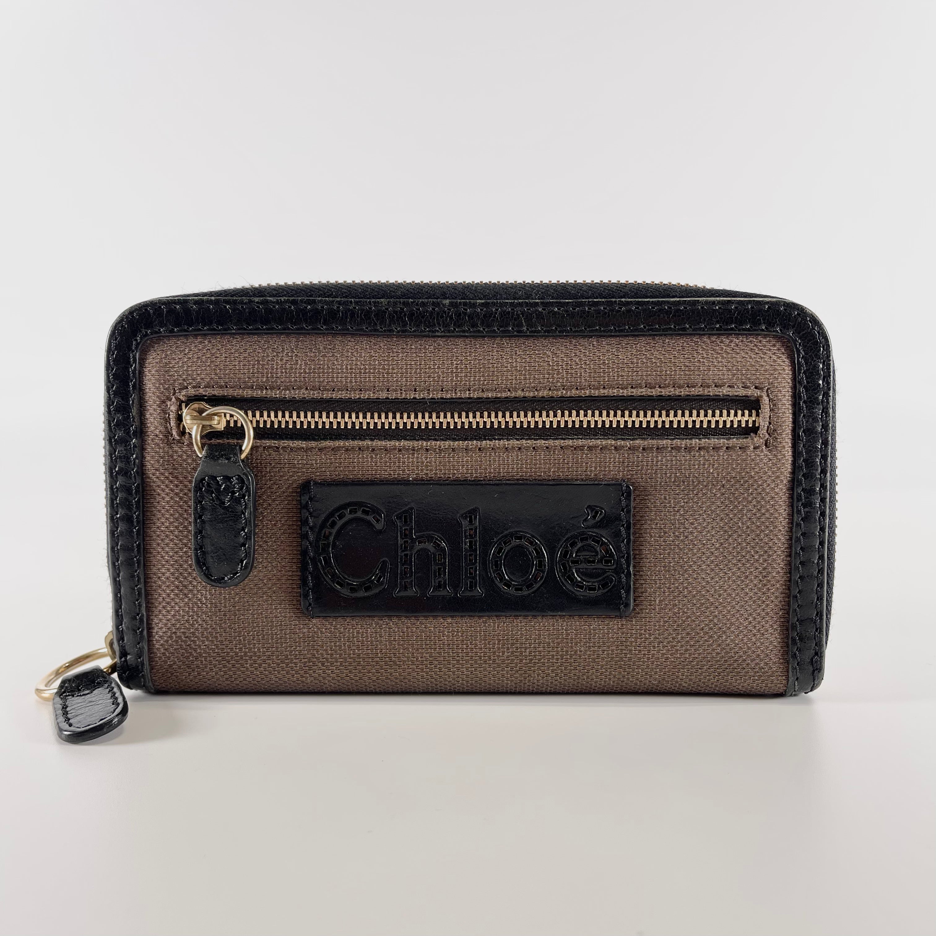 2603 secondhand Chloe round fastener Long wallet