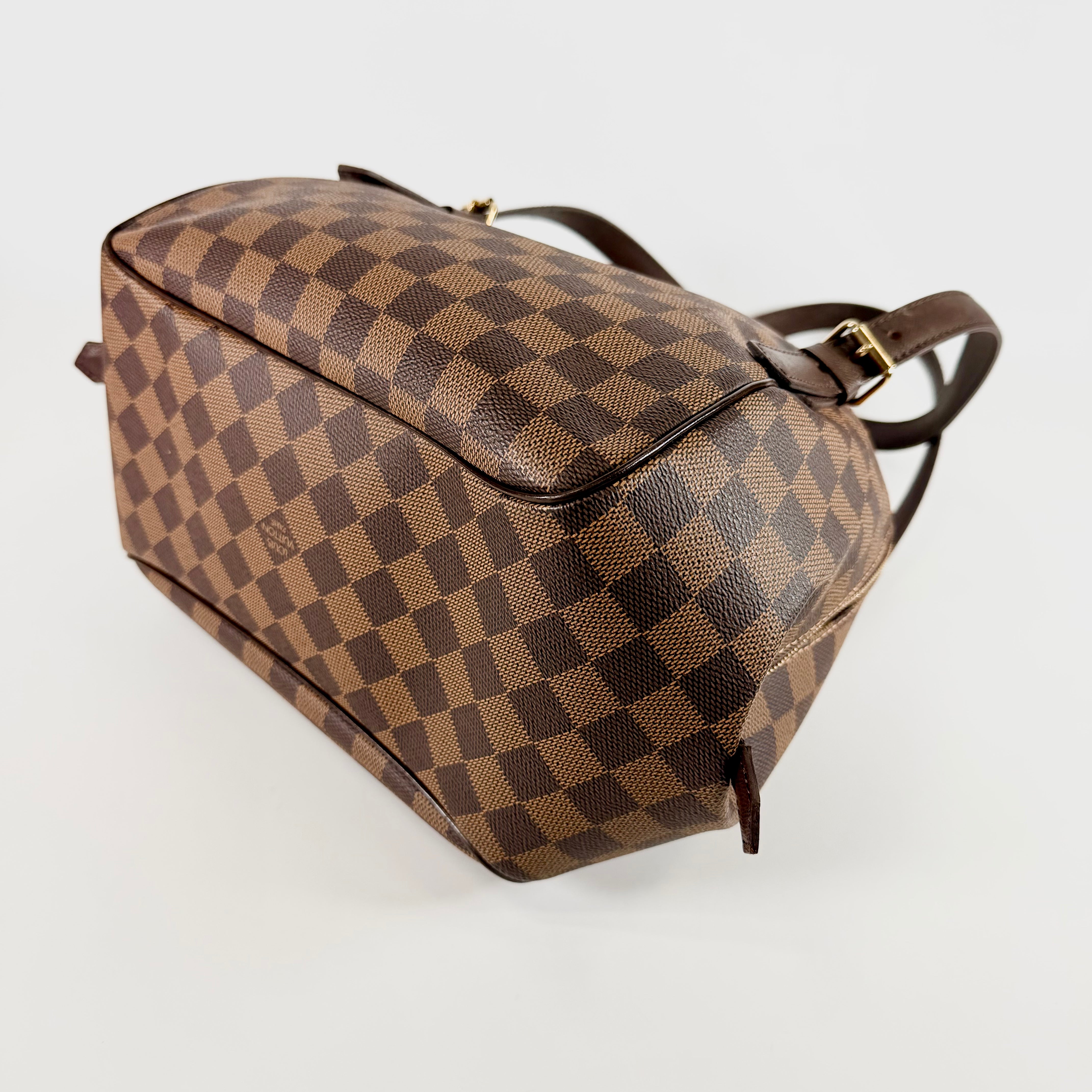 2608 secondhand LV Damier Belem MM N51174 AR2088 Brown