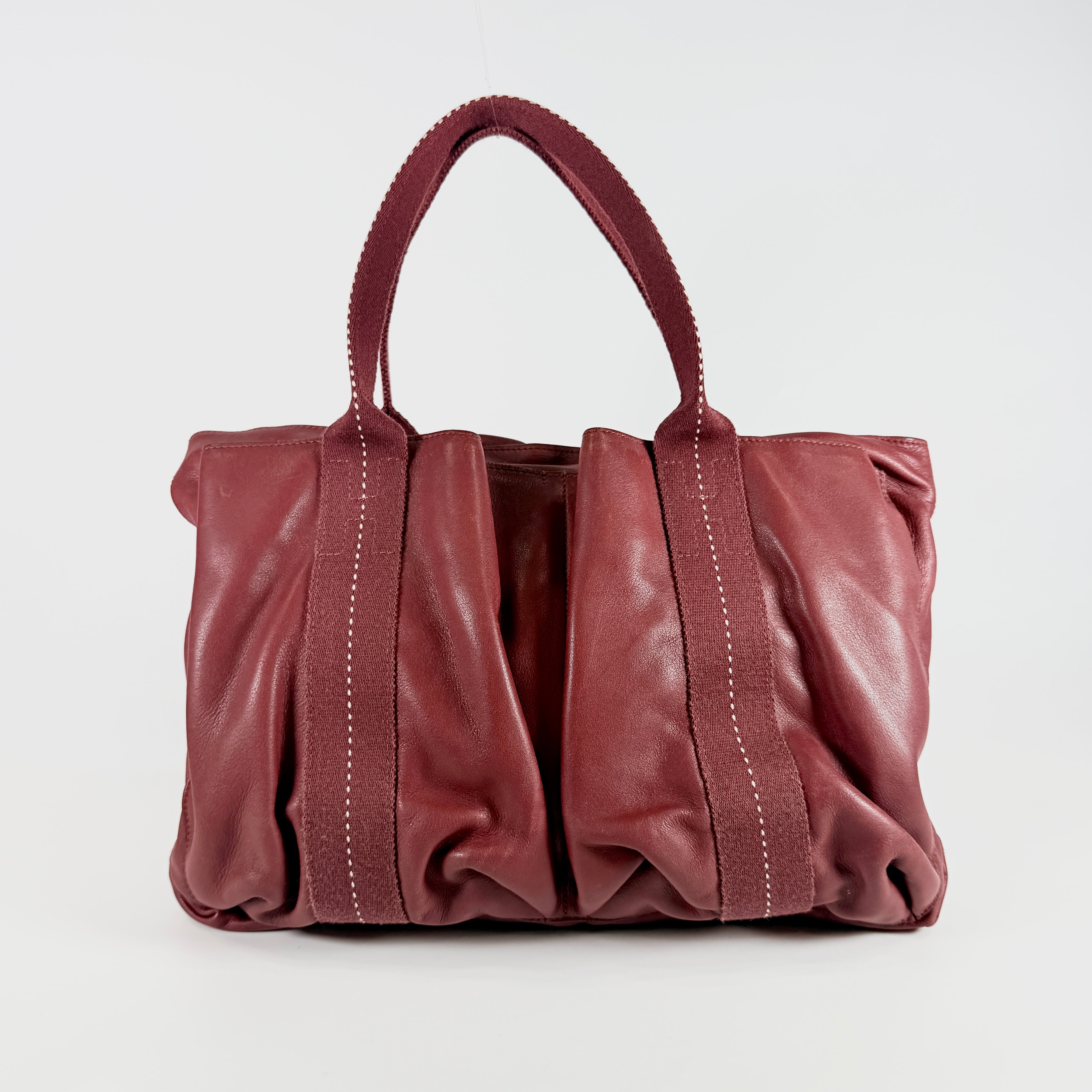 2608 secondhand HERMES caravan Horizontal 2way bag