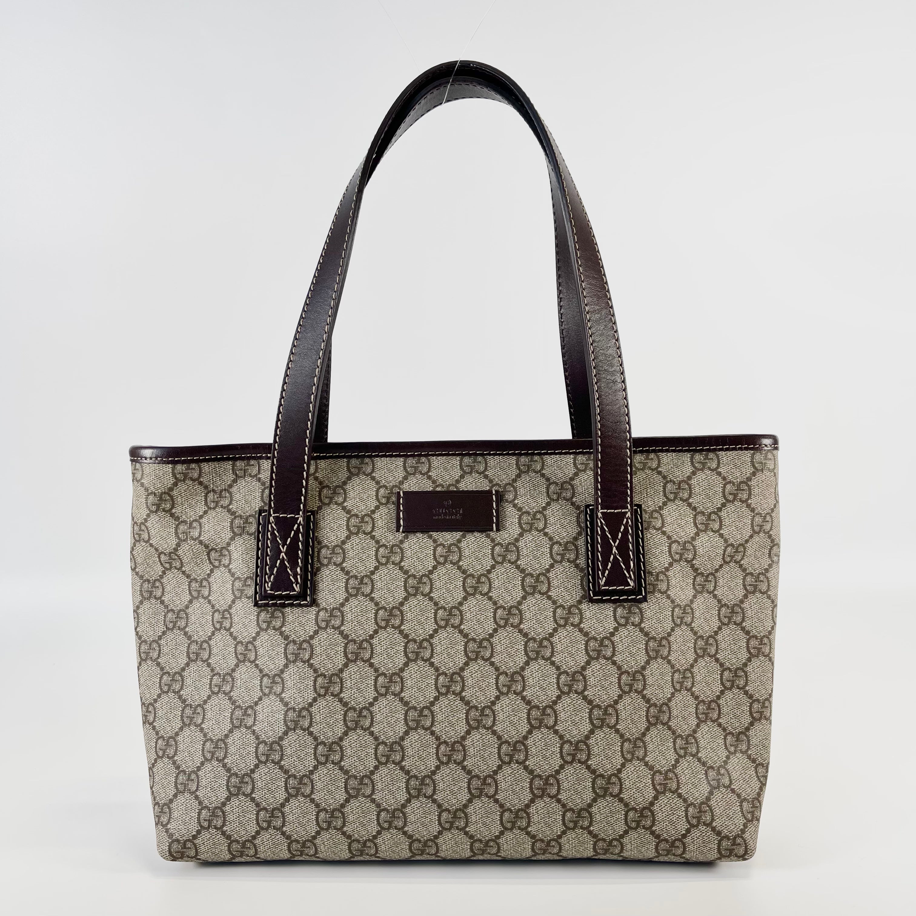 2602 secondhand GUCCI 211138 Shopper Tote 29x21x8cmGG plus AB Tote Bag
