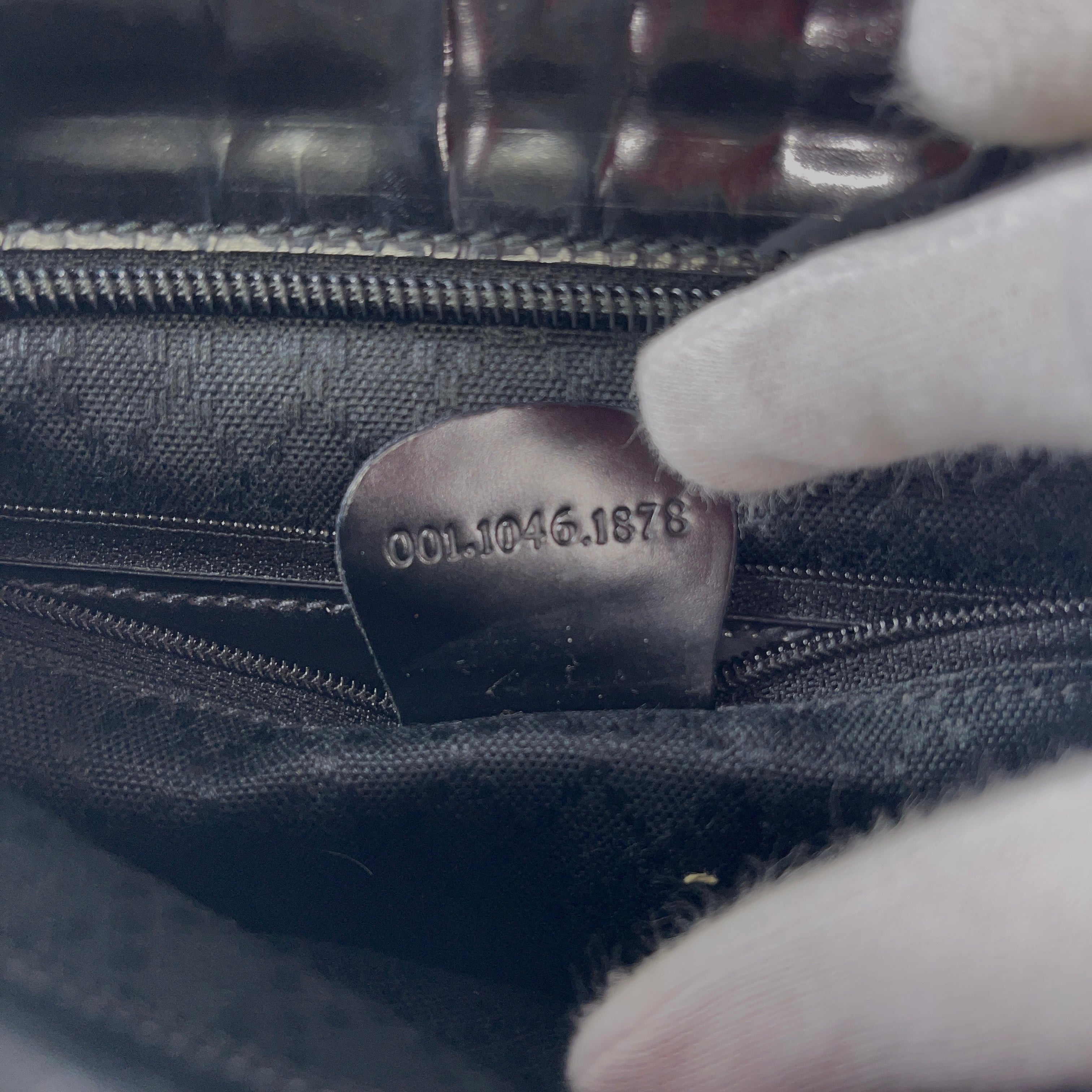 2606 secondhand GUCCI Bamboo hand bag