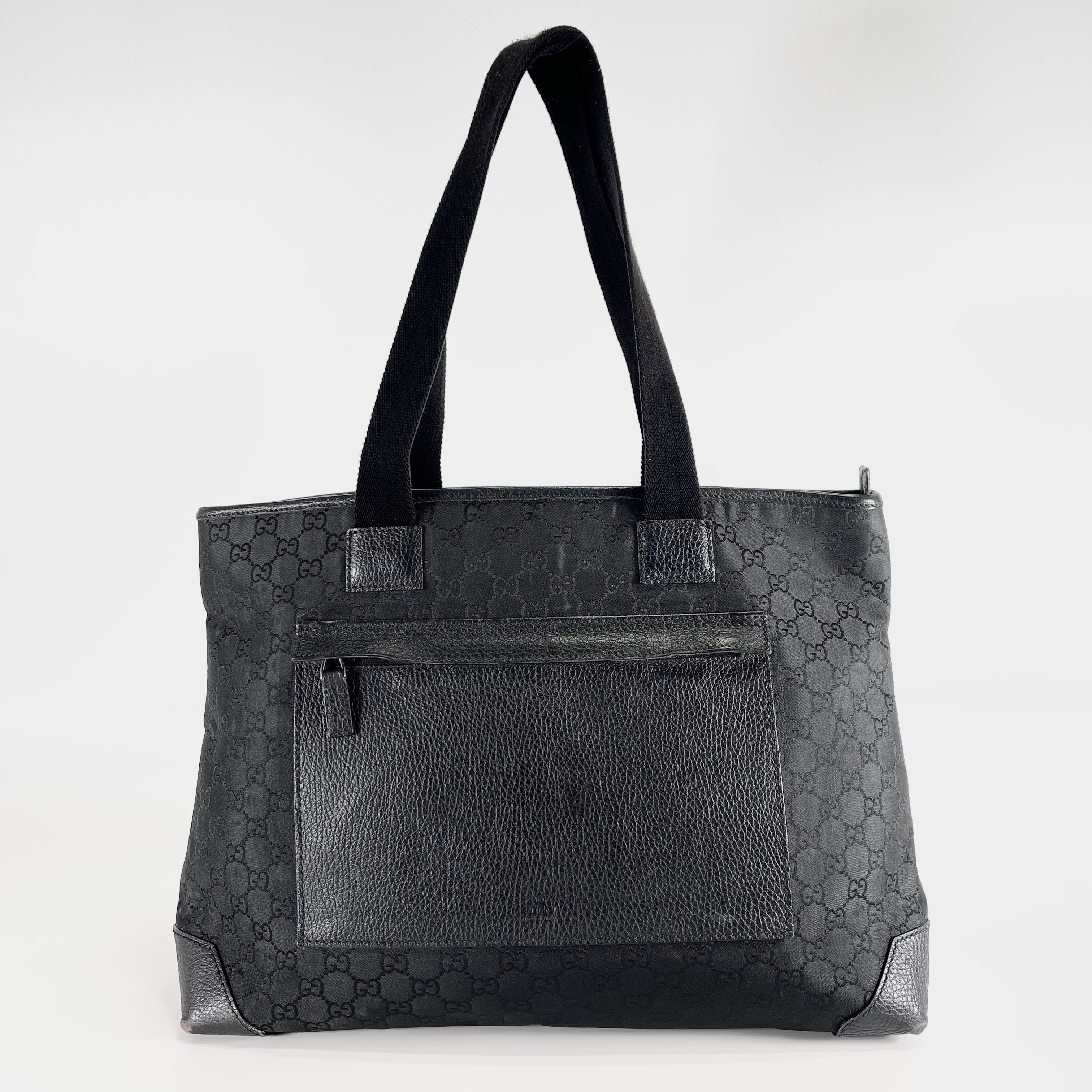 2603 secondhand GUCCI brand bag hand bag black 30