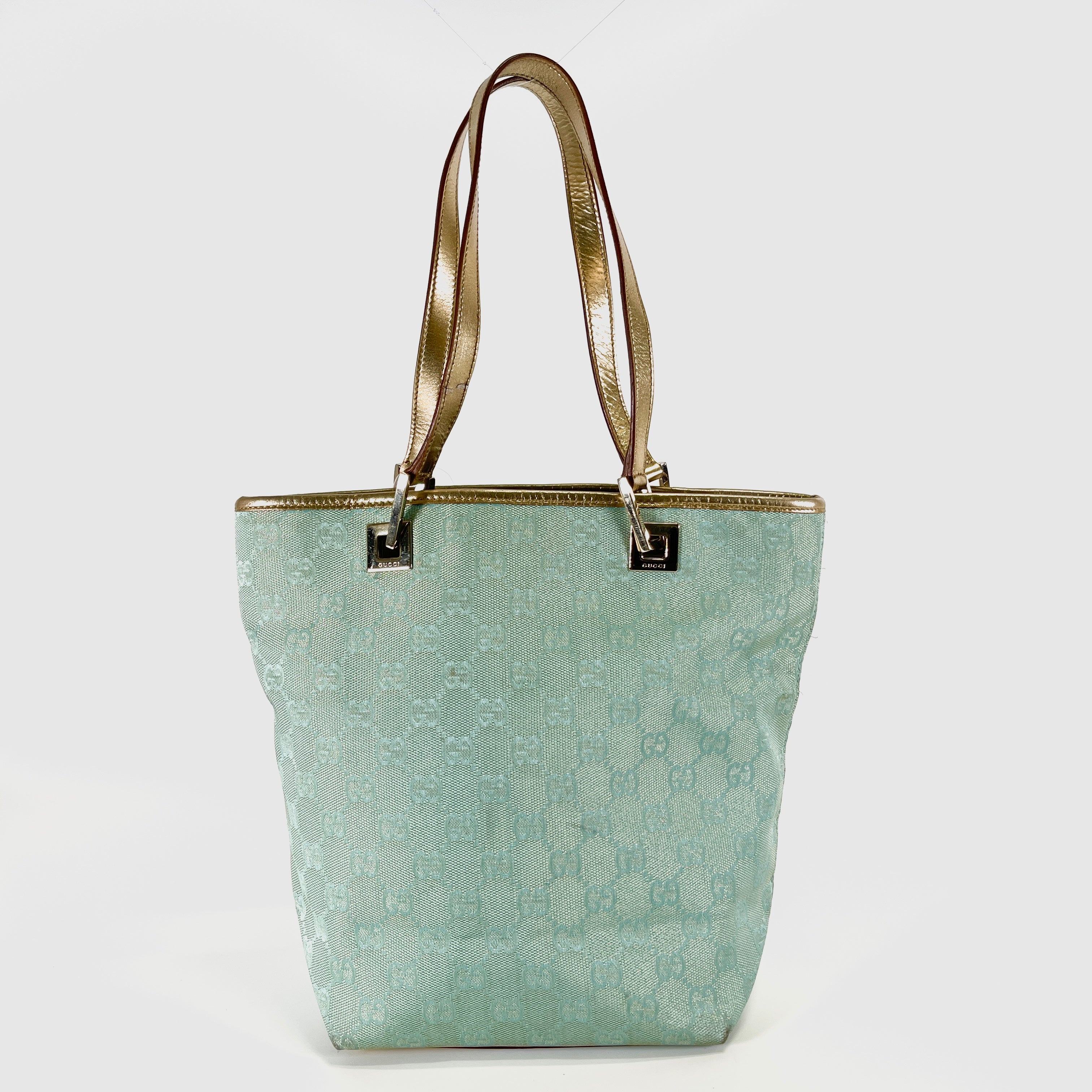 2604 secondhand GUCCI 002 1099 GG canvas hand bag