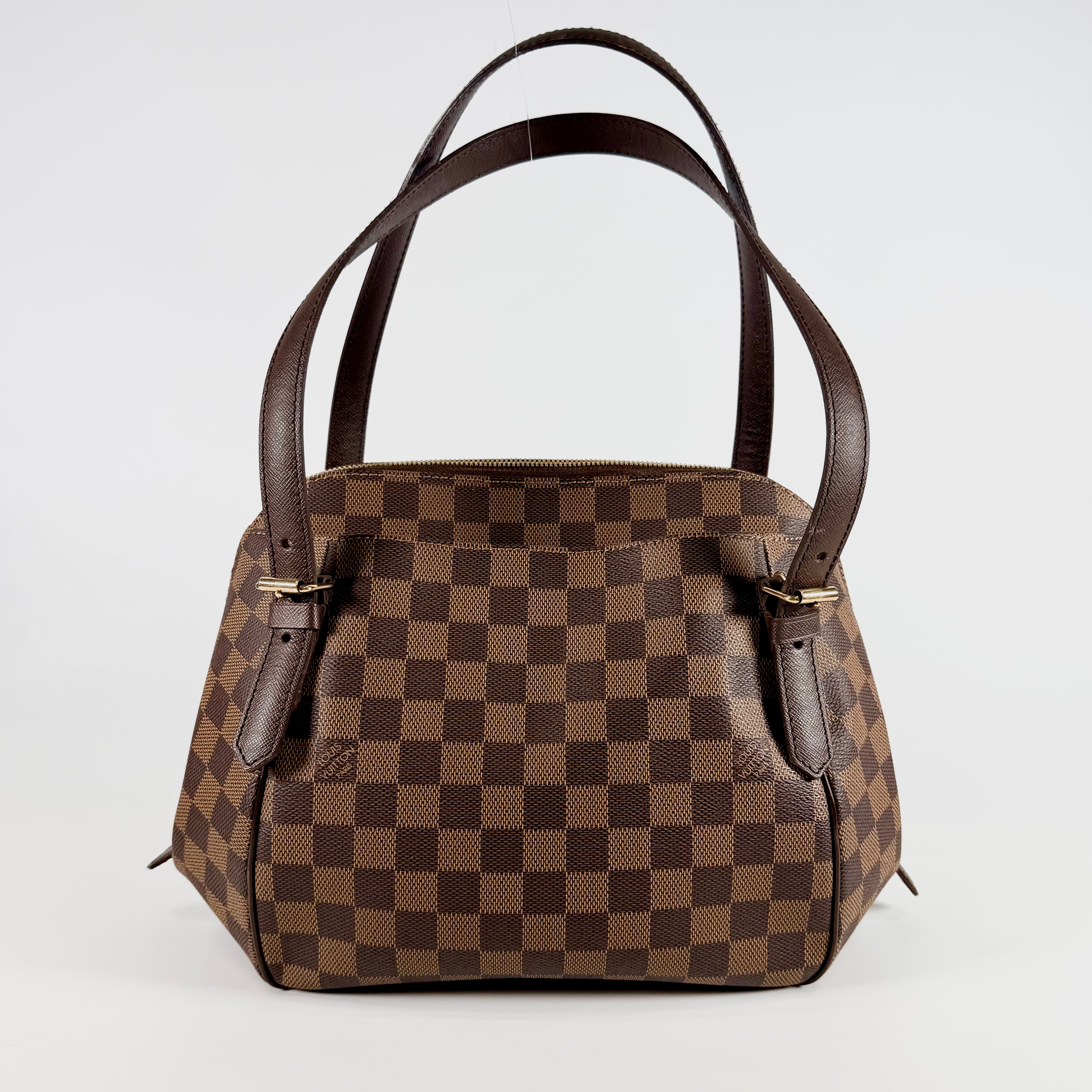 2608 secondhand LV Damier Belem MM N51174 AR2088 Brown