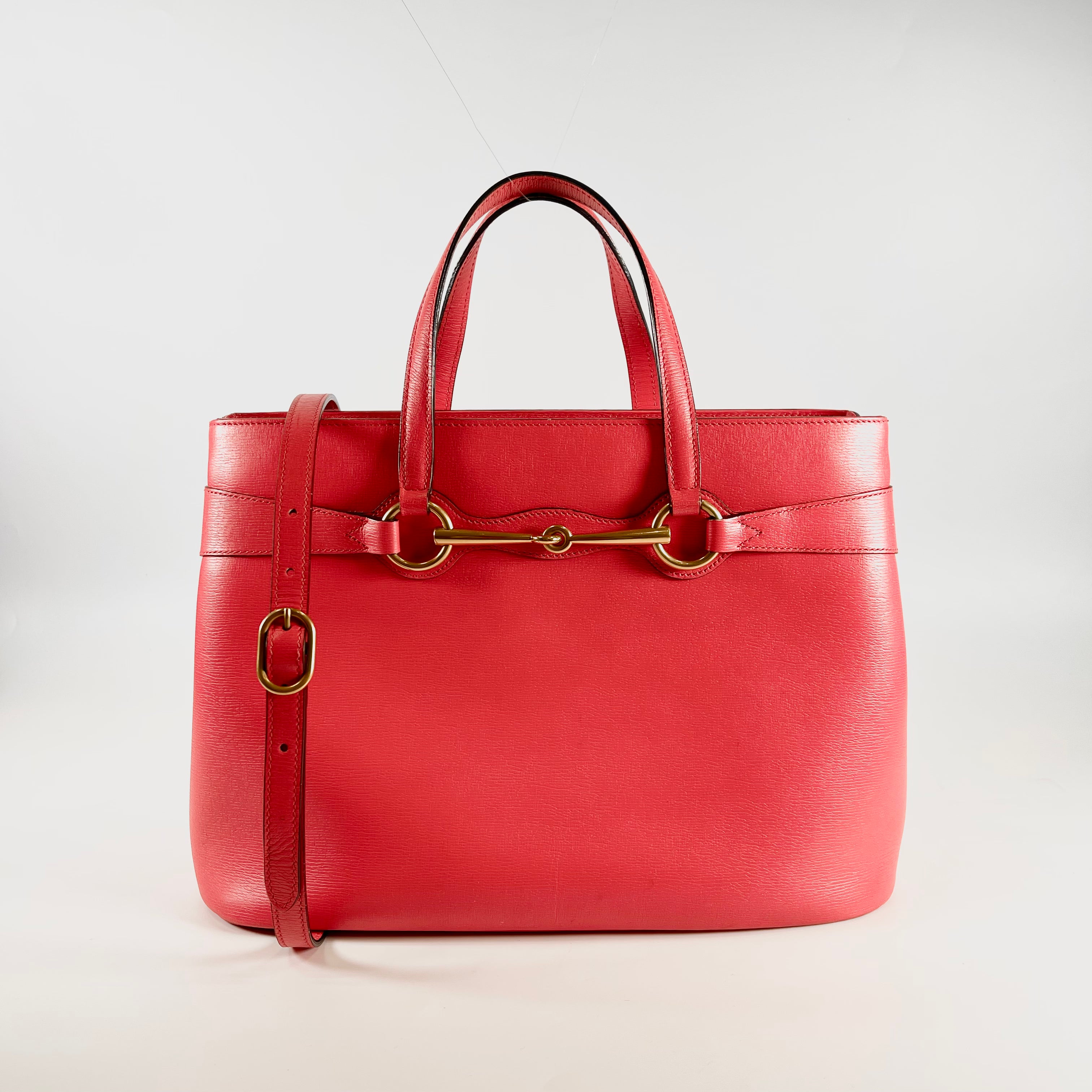 2602 secondhand GUCCI Horsebit 2WAY hand bag
