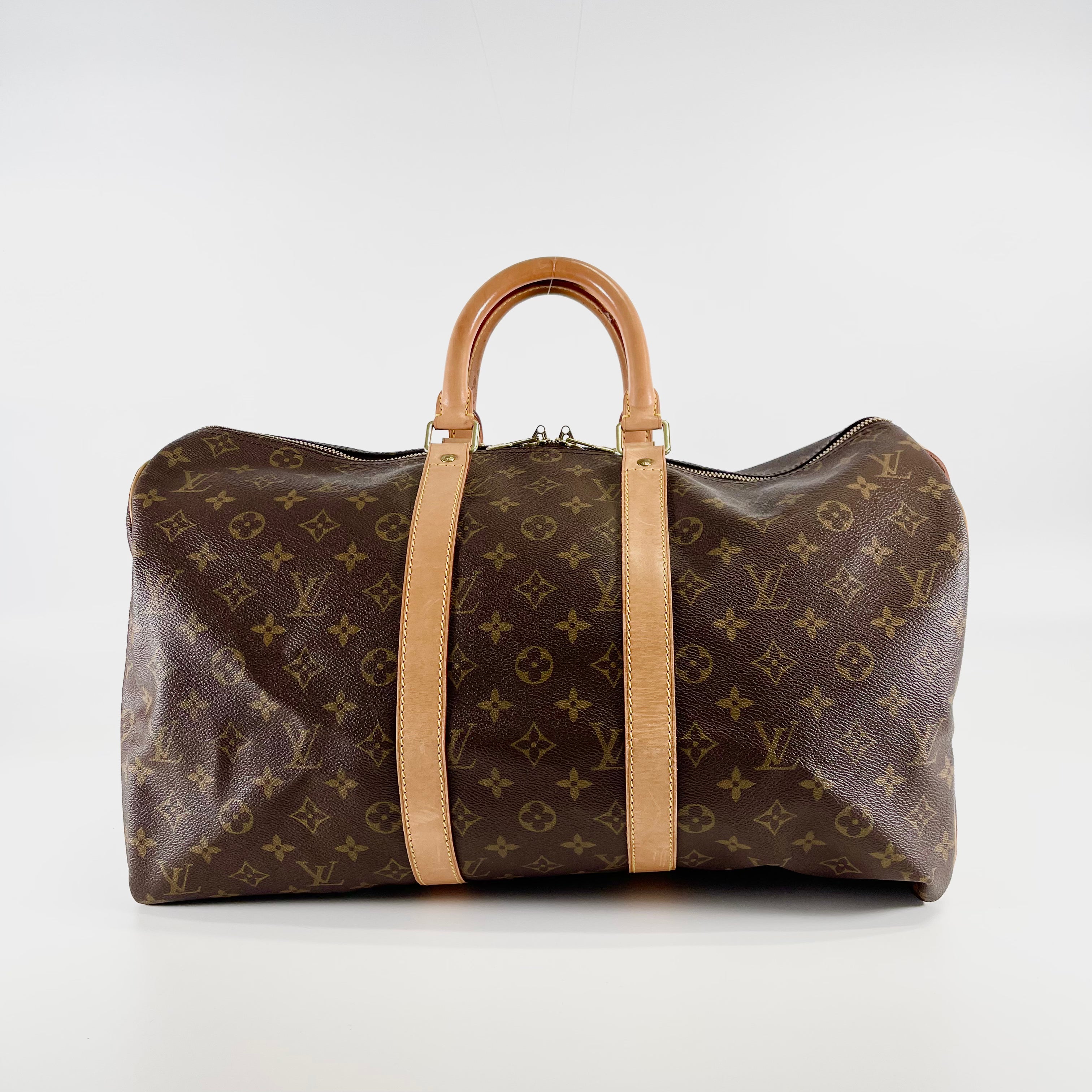 2602 secondhand LV Monogram Keepall 45