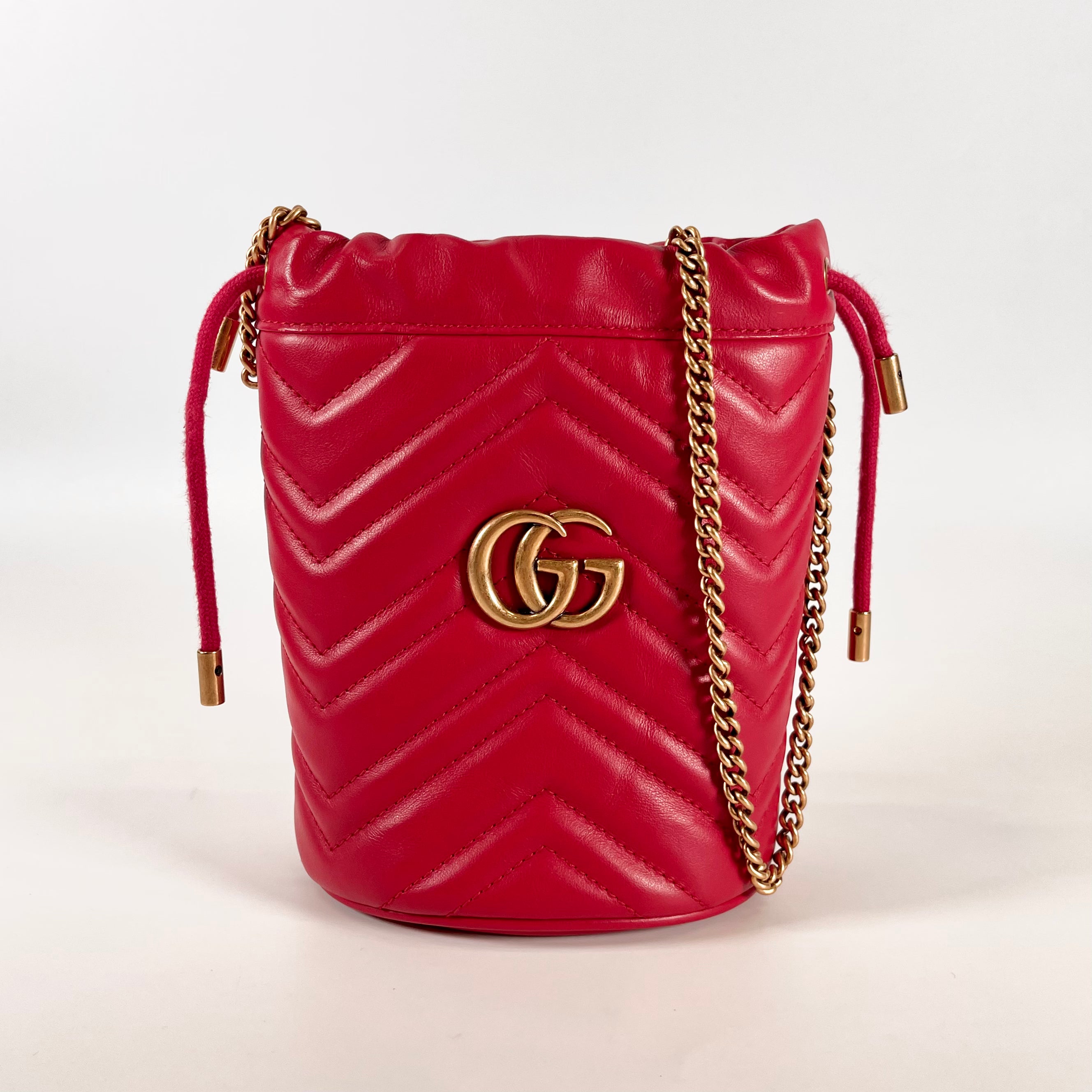 2602 secondhand GUCCI GG Marmont chain Shoulder bag