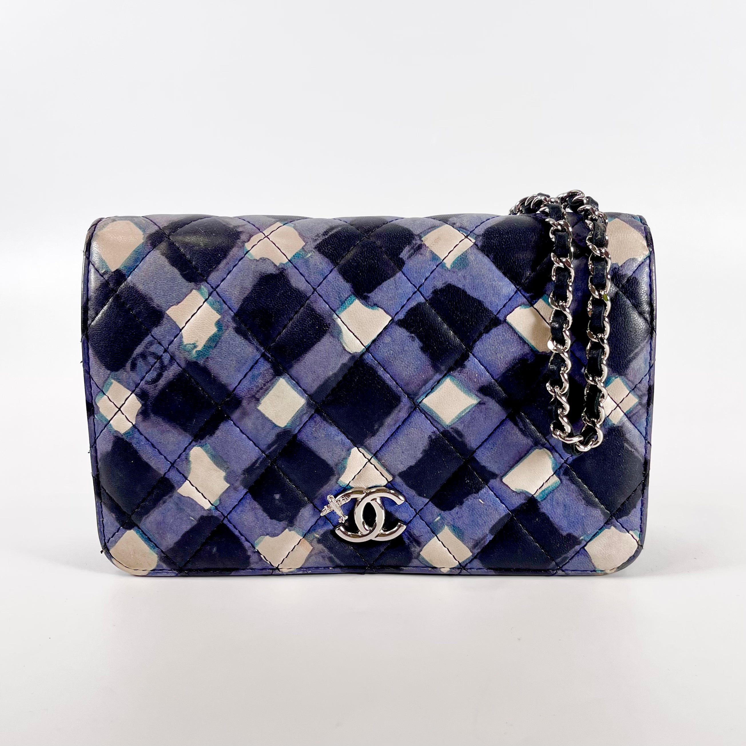 2602 secondhand CHANEL Wallet lambskin Chain Shoulder Wallet