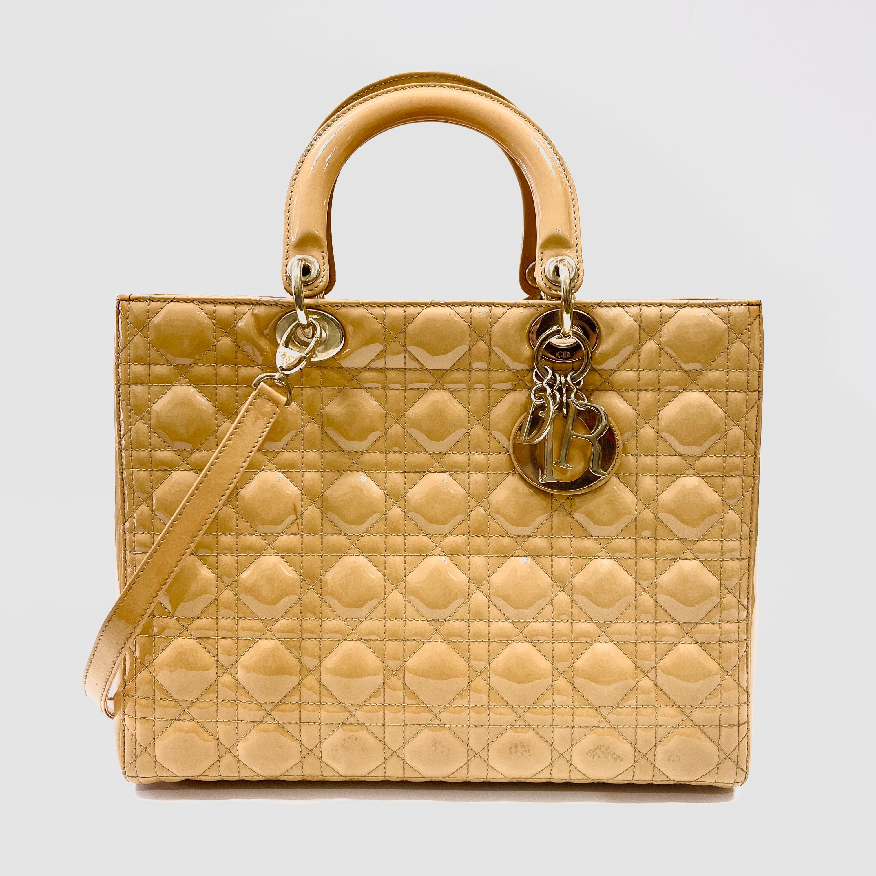 2603 secondhand CD hand bag 2WAY Lady Dior