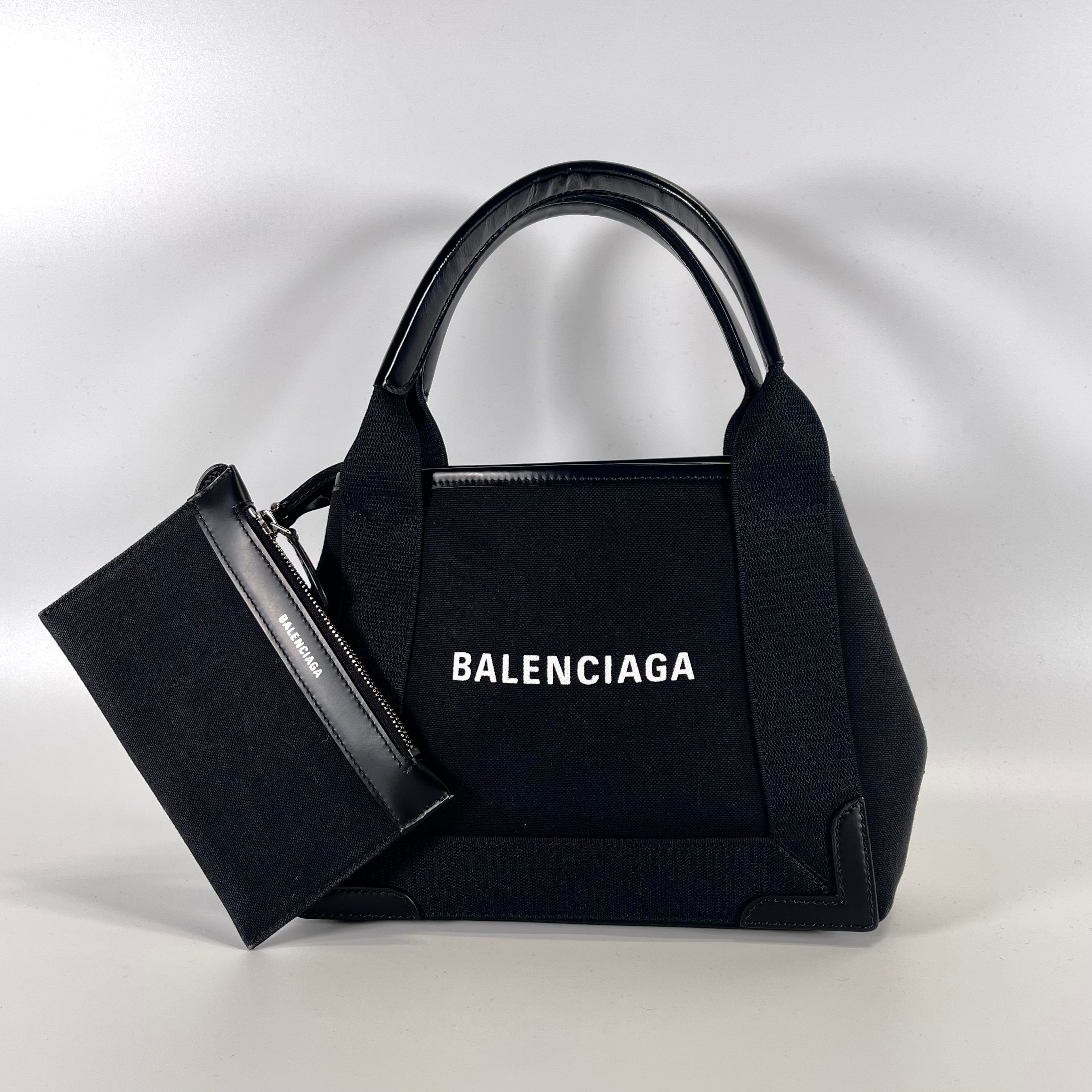 2511 BALENCIAGA Navy Cover XS Handbag