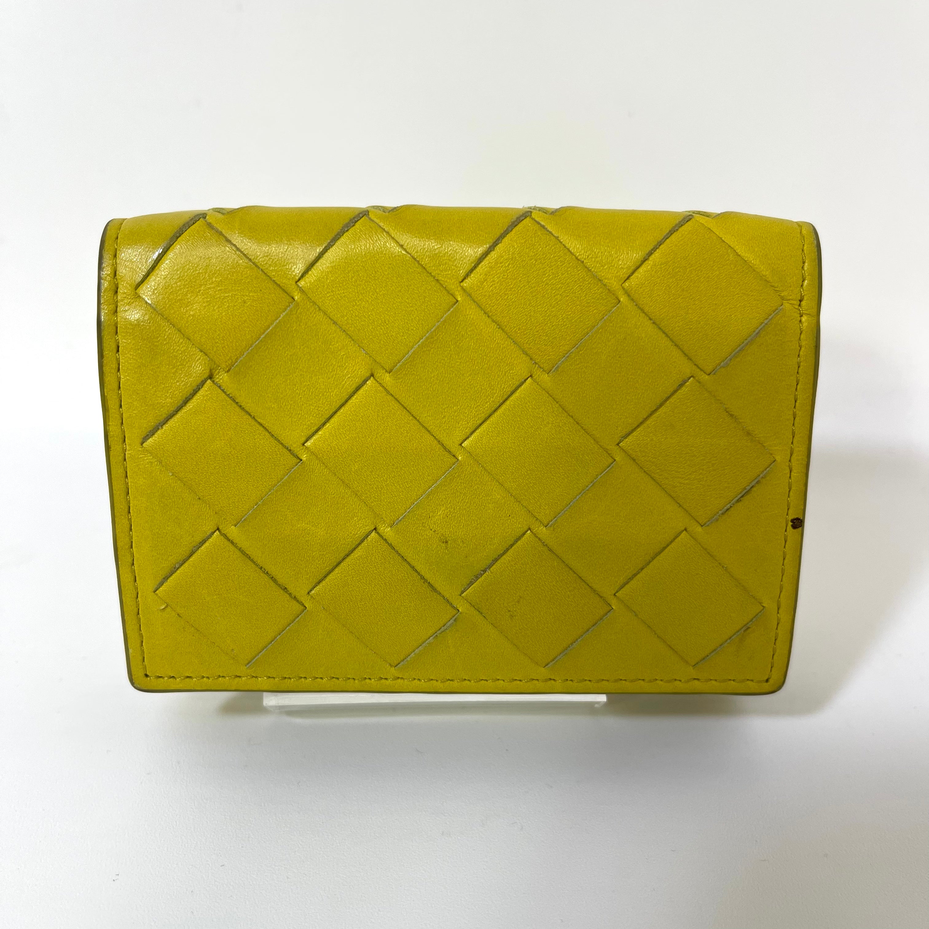 2511 BOTTEGAVENETA Intertwined Compact Wallet