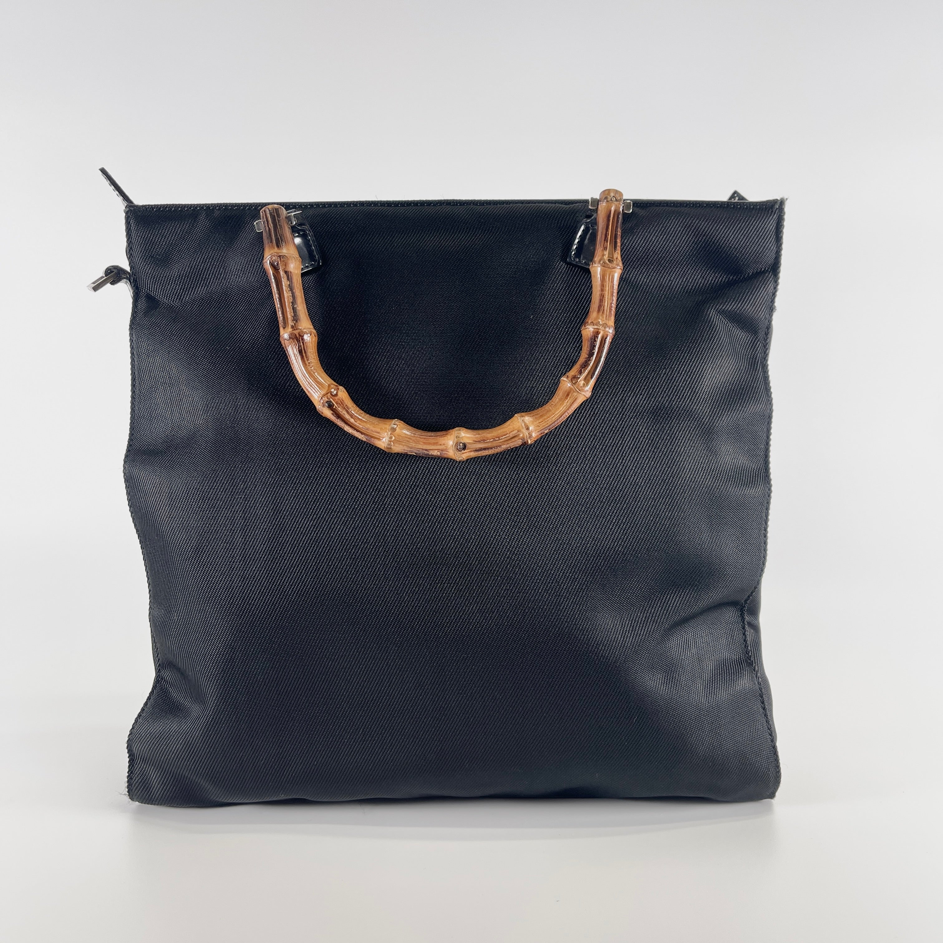 2606 secondhand GUCCI Bamboo hand bag