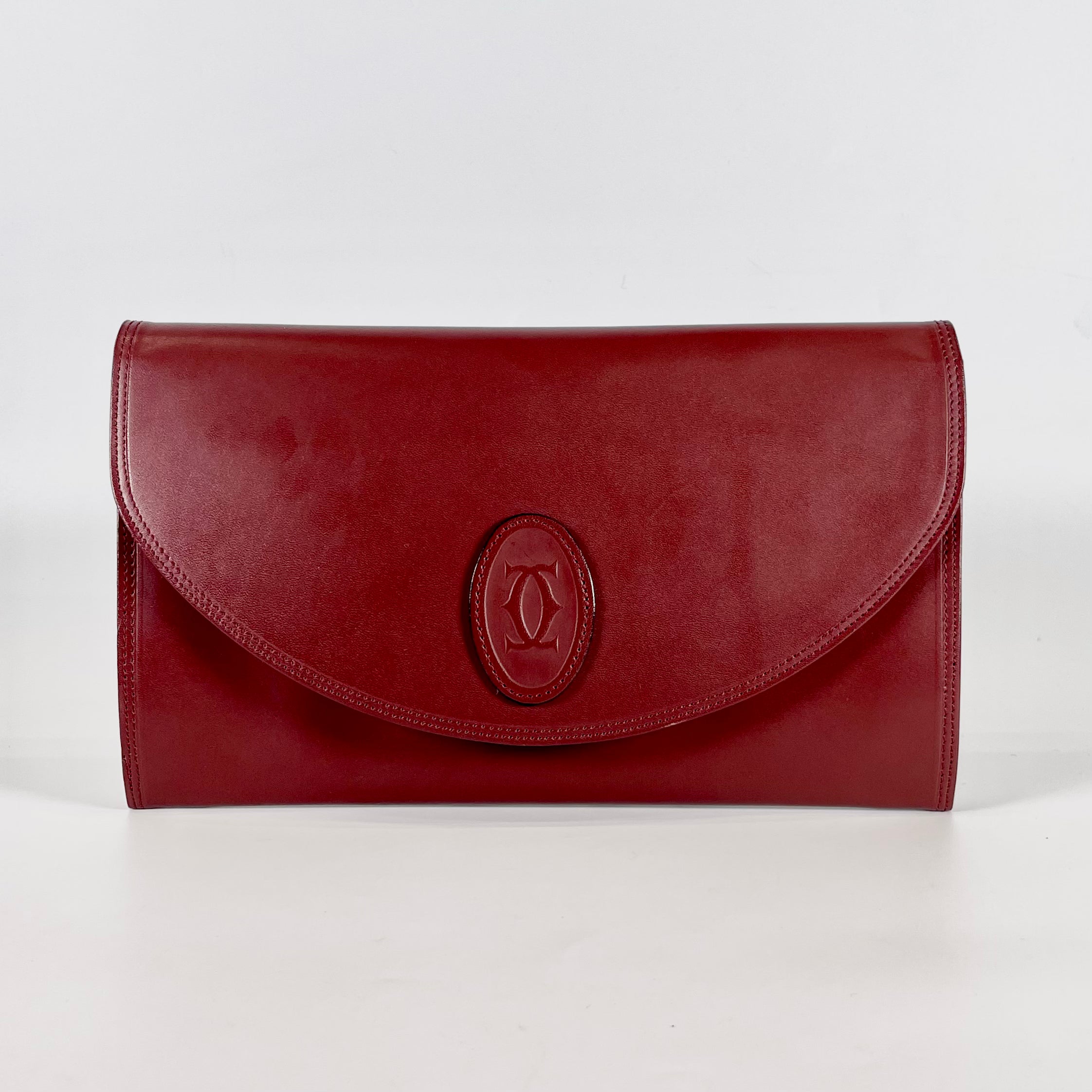 2512 secondhand  CARTIER Clutch Bag / mini bag second pouch must Inside