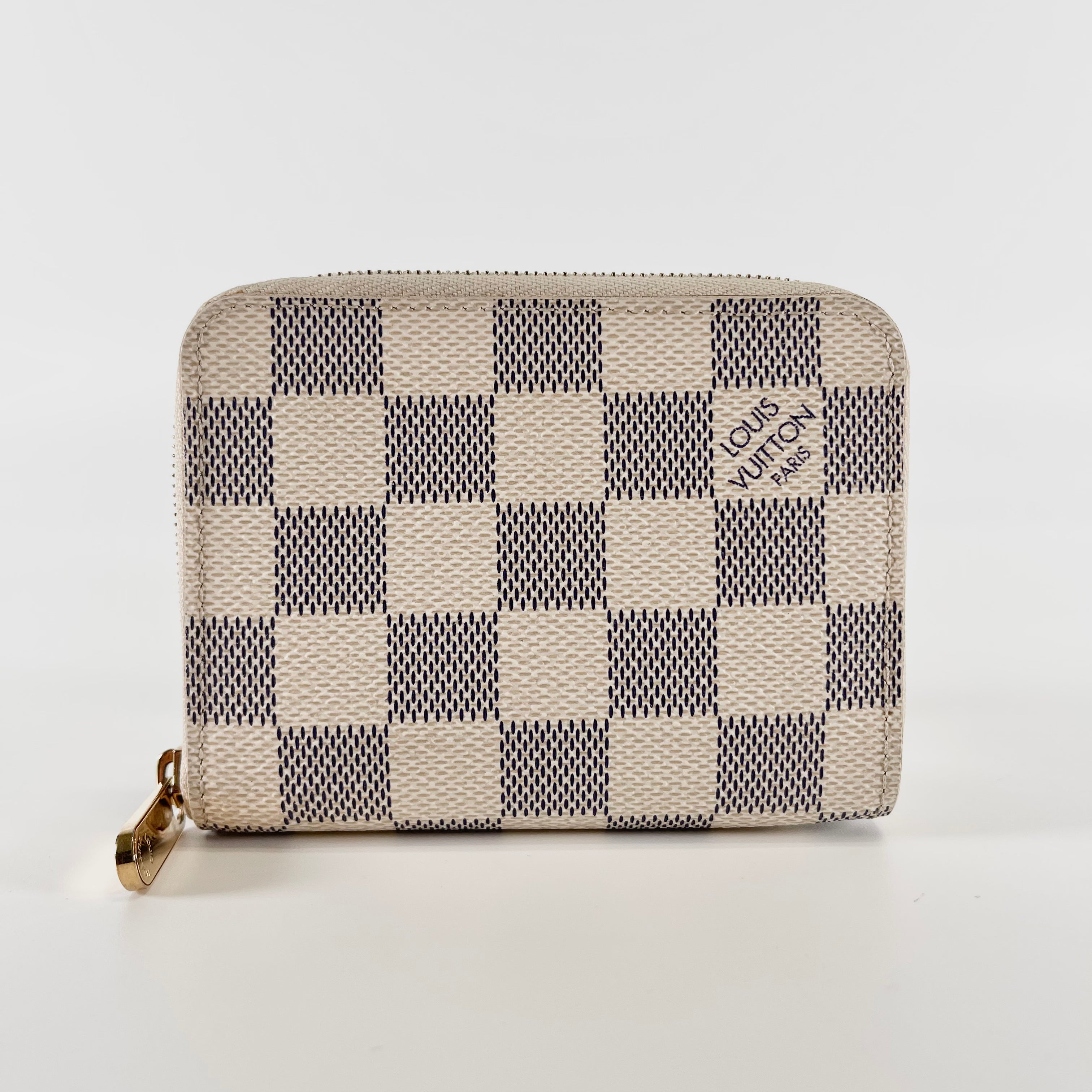 2603 secondhand LV Damier Azure ★ Zippy coin purse
