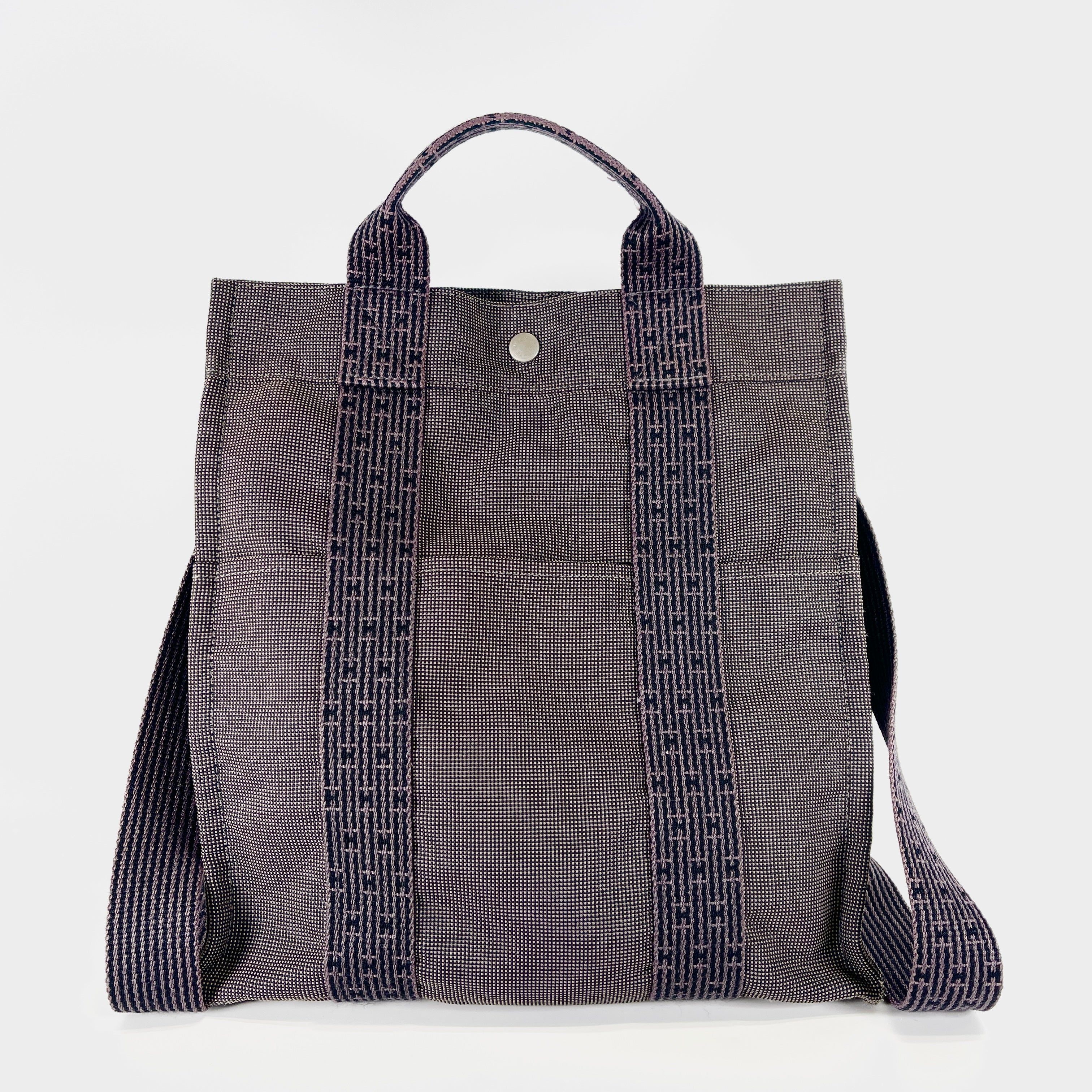 2604 secondhand HERMES Air Line Sack Ad MM